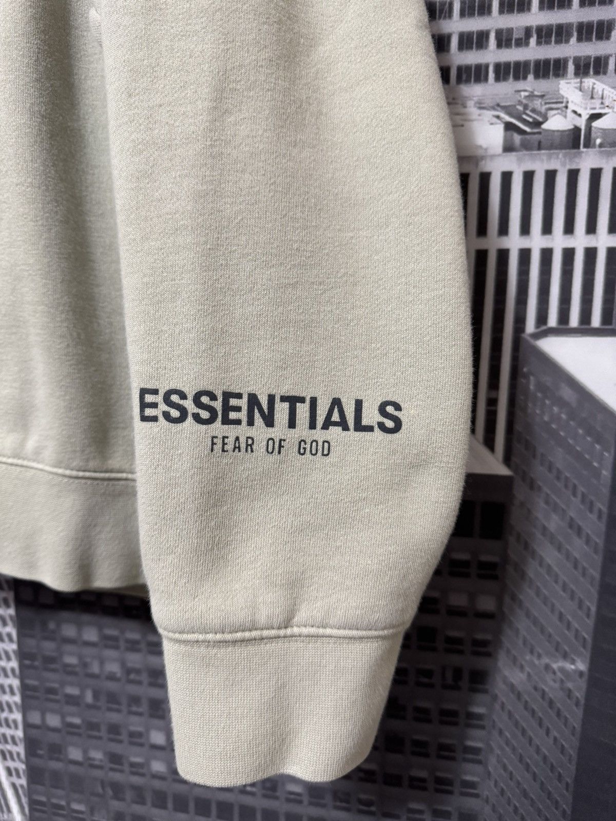 Fear of God Fear of God Essentials Half-Zip Sweater Alfalfa Sage SZ S🔥 Size US S / EU 44-46 / 1 - 6 Thumbnail