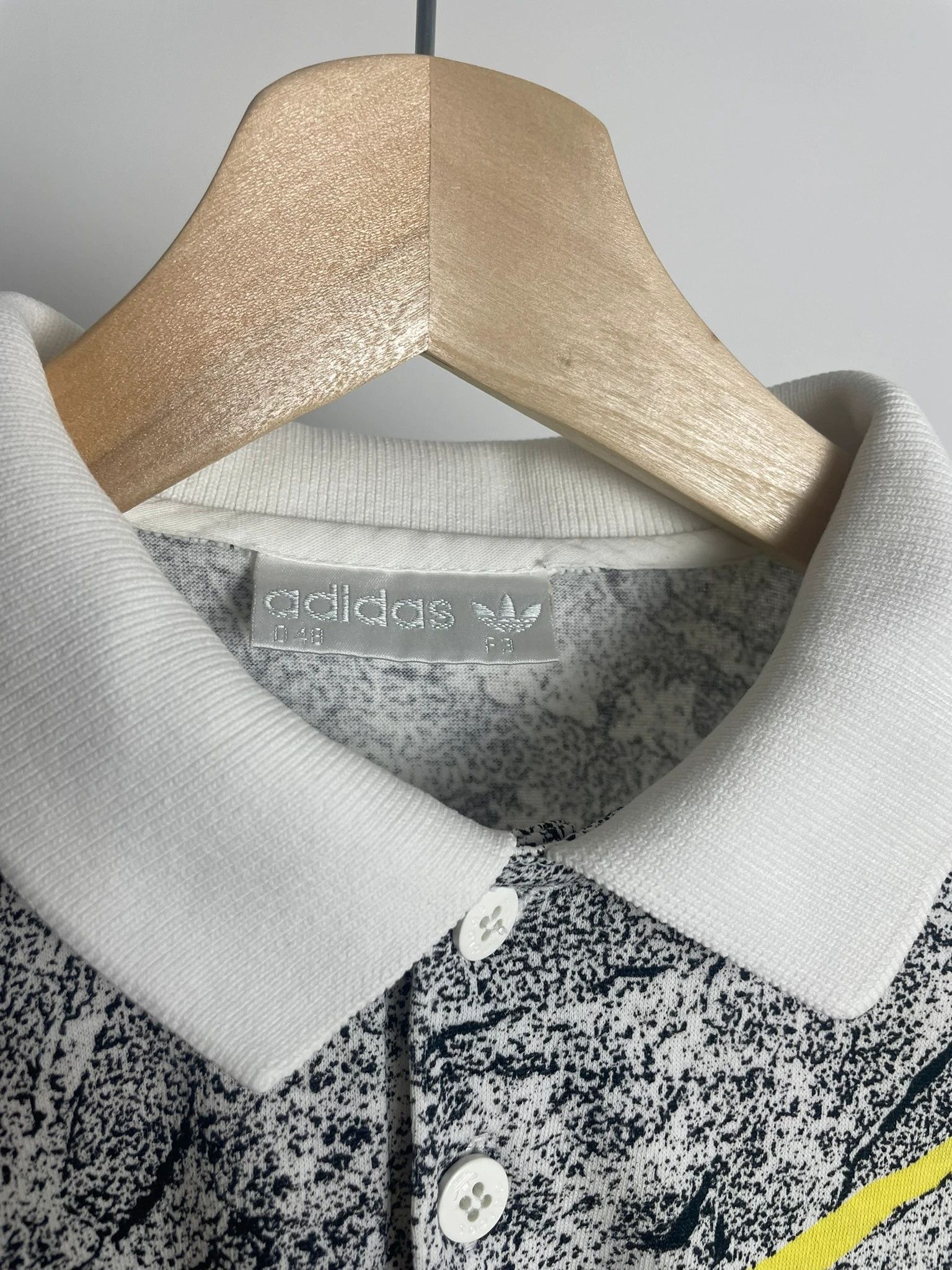 Adidas Vintage 80's Adidas Stefan Edberg Tennis Polo Shirt Size US M / EU 48-50 / 2 - 6 Thumbnail