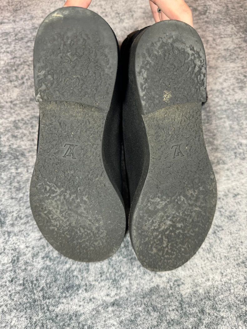Louis Vuitton Louis Vuitton Black Fur Lined Boots -2505 Size US 6 / EU 39 - 6 Thumbnail