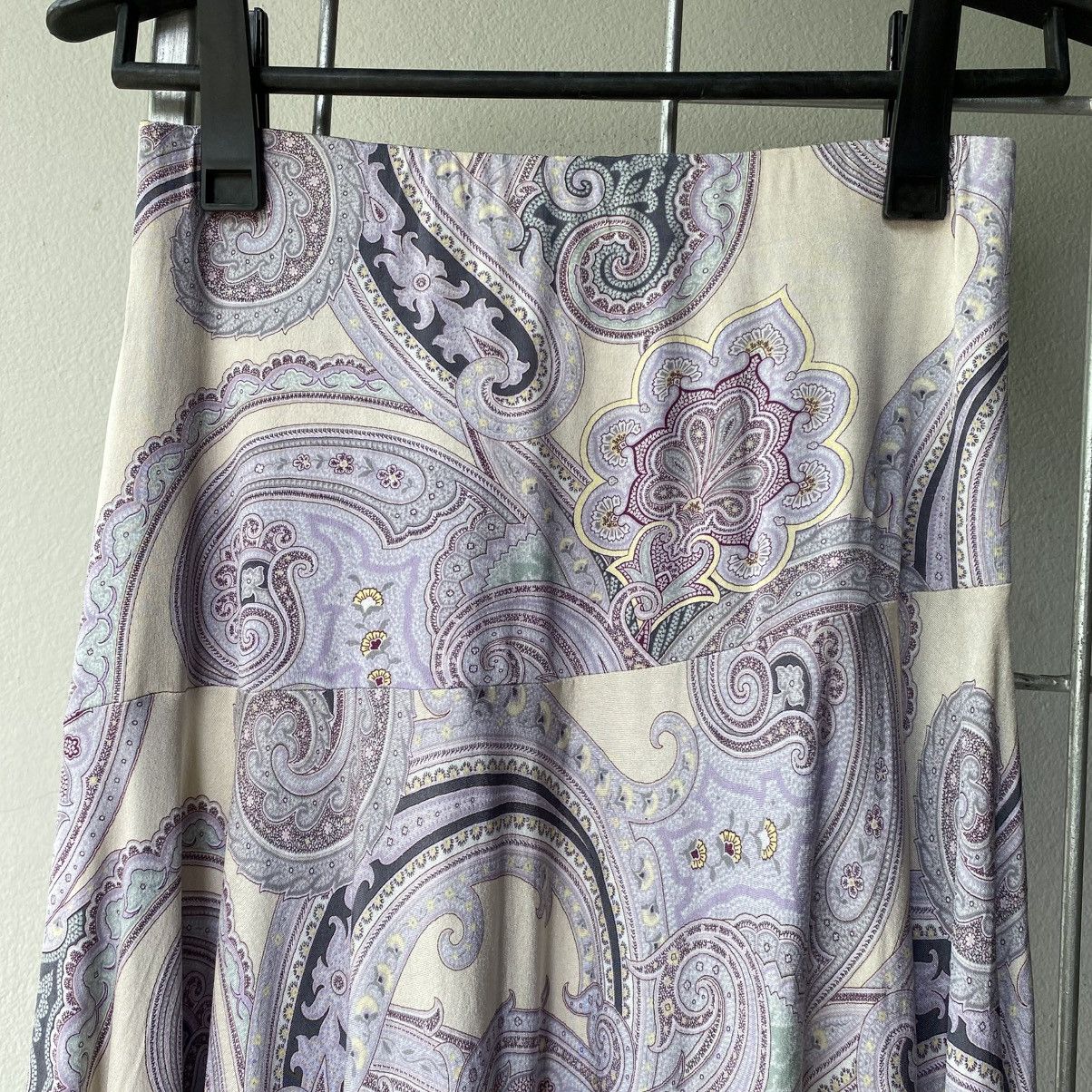 Max Mara Max Mara Paisley Print Flared Skirt Size 30" / US 8 / IT 44 - 16 Thumbnail