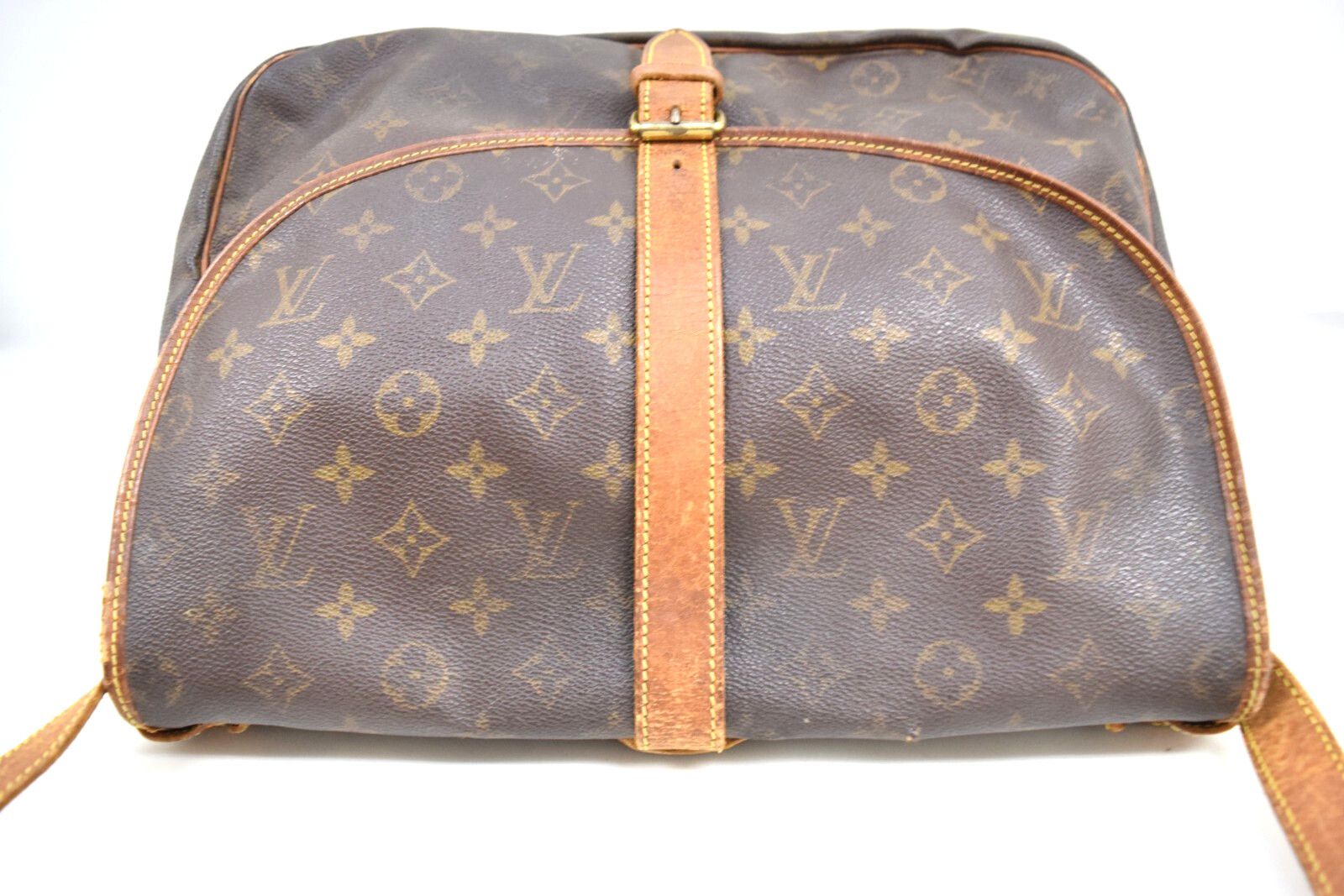 Louis Vuitton Louis Vuitton Saumur 35 Crossbody Monogram Canvas M42254 Size ONE SIZE - 4 Thumbnail