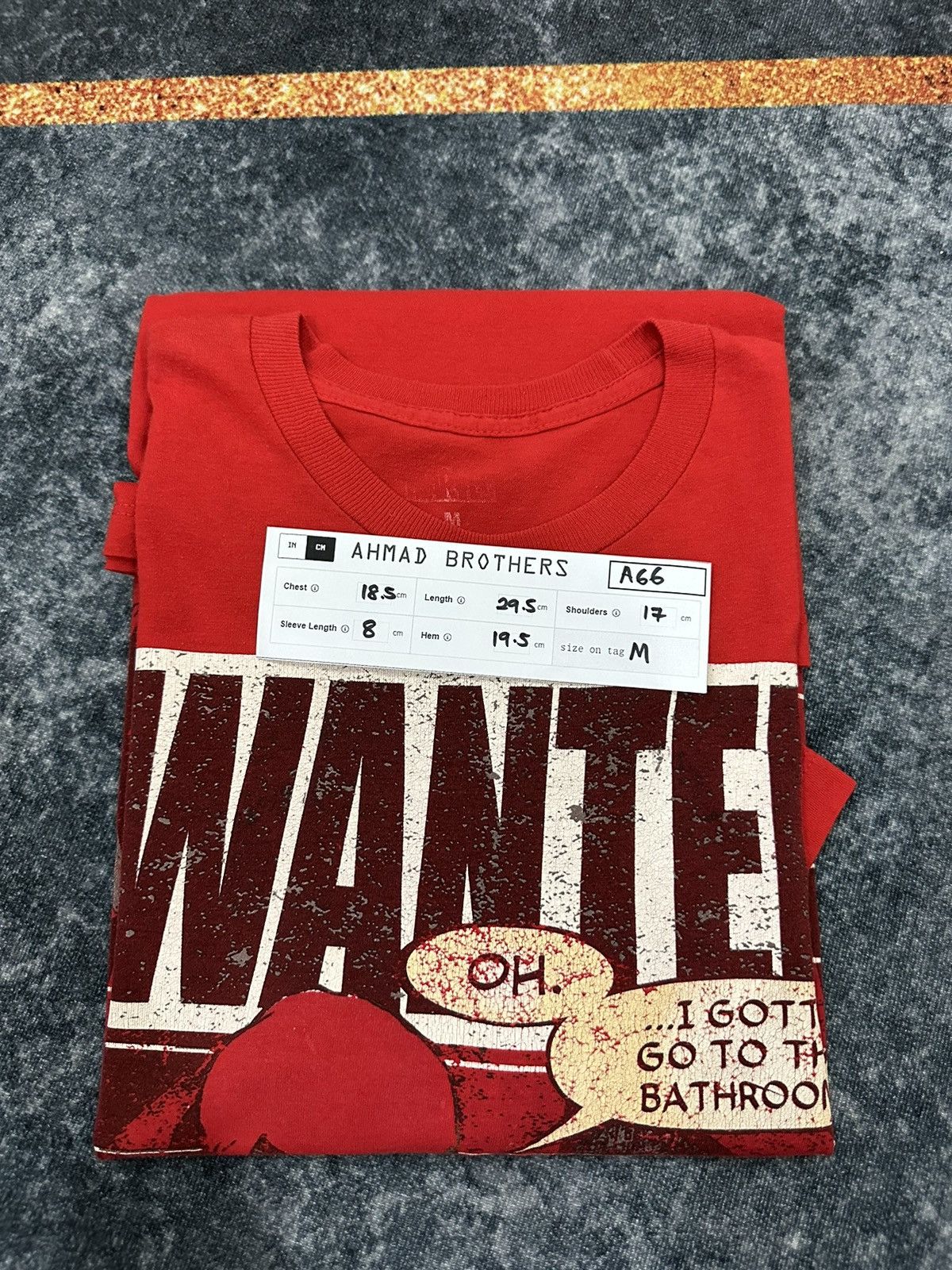 Anime Wanted Deadpool Marvel Y2K Tshirt A66 Size US S / EU 44-46 / 1 - 8 Thumbnail