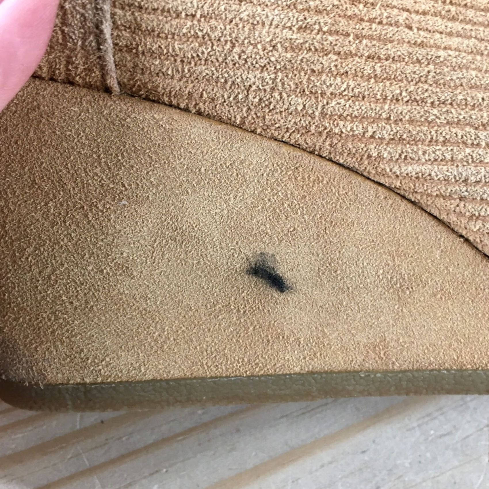 Toms Toms Boots Womens 10 Corduroy Low Wedge Ankle Bootie Lace Beige Round Toe Bootie Beige Wedge Boots Womens 10 Corduroy Ankle Bootie Lace Front Boots Size US 10 / IT 40 - 4 Thumbnail