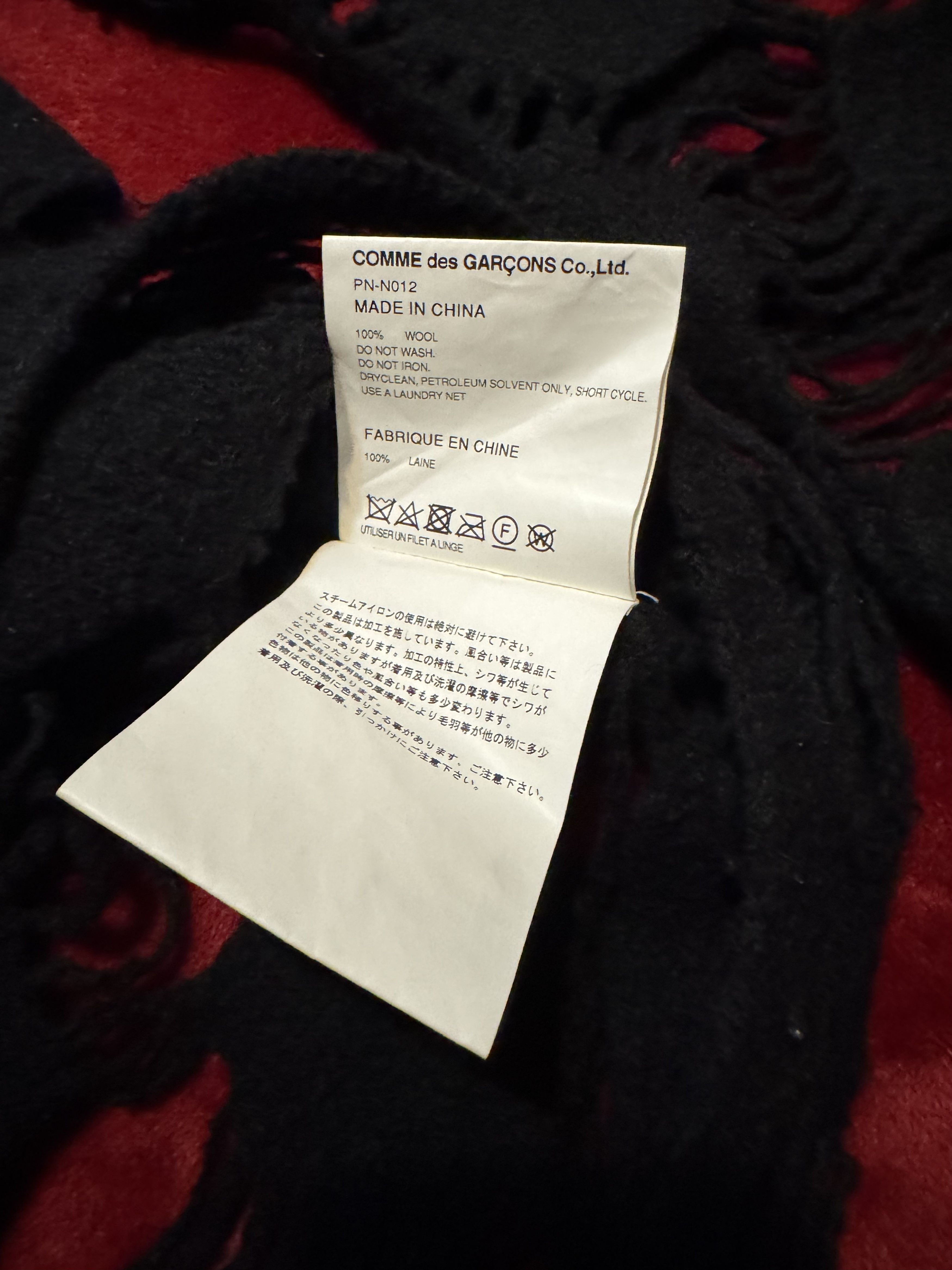 Comme des Garcons Homme Plus Comme des Garcons Homme Plus Open Knit Sweater Black Size US L / EU 52-54 / 3 - 4 Thumbnail