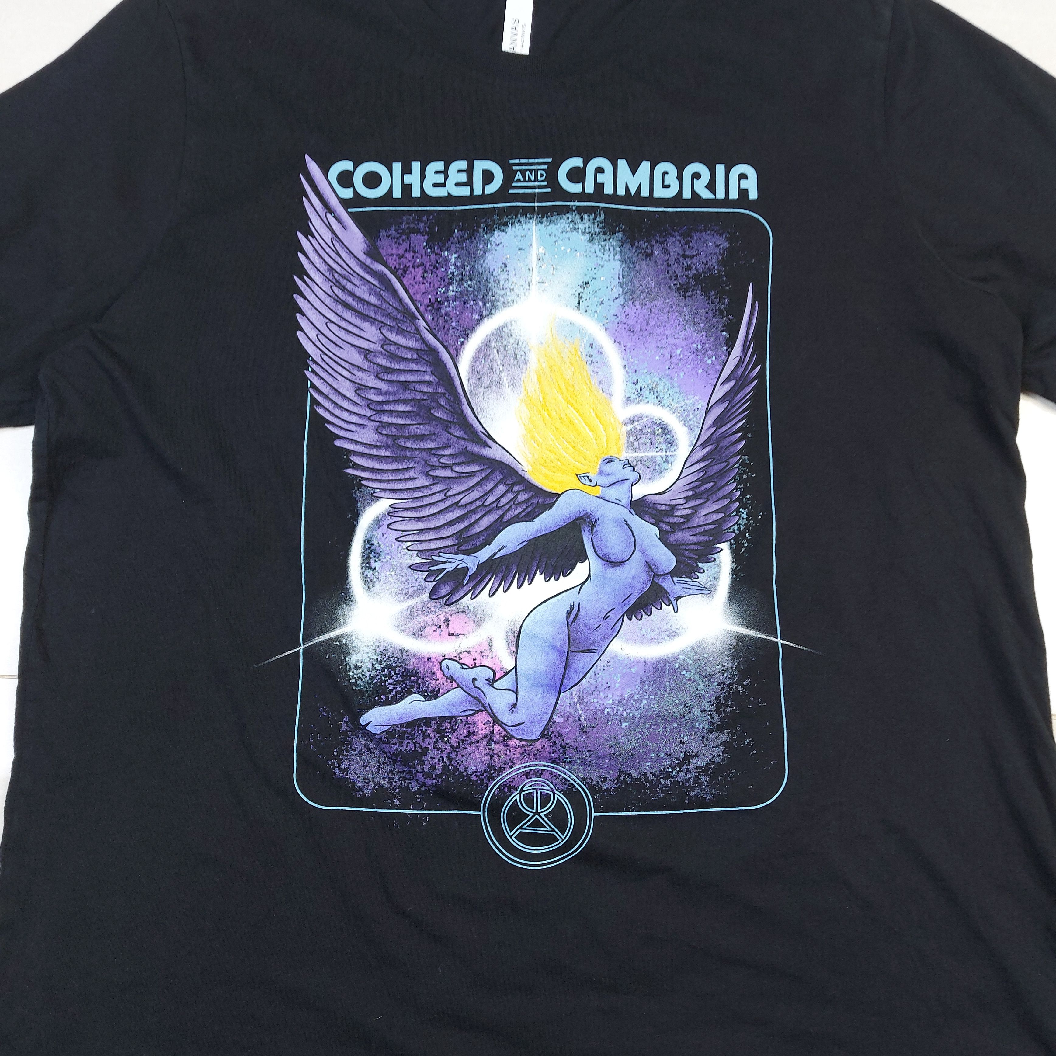 Band Tees Coheed and Cambria Band Triangle Circle Logo Over Ghosty TEE Size US XL / EU 56 / 4 - 8 Thumbnail