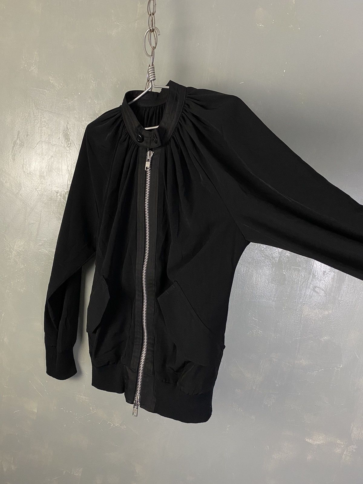 Yohji Yamamoto Yohji Yamamoto Regulation Bomber Jacket Size L / US 10 / IT 46 - 2 Thumbnail