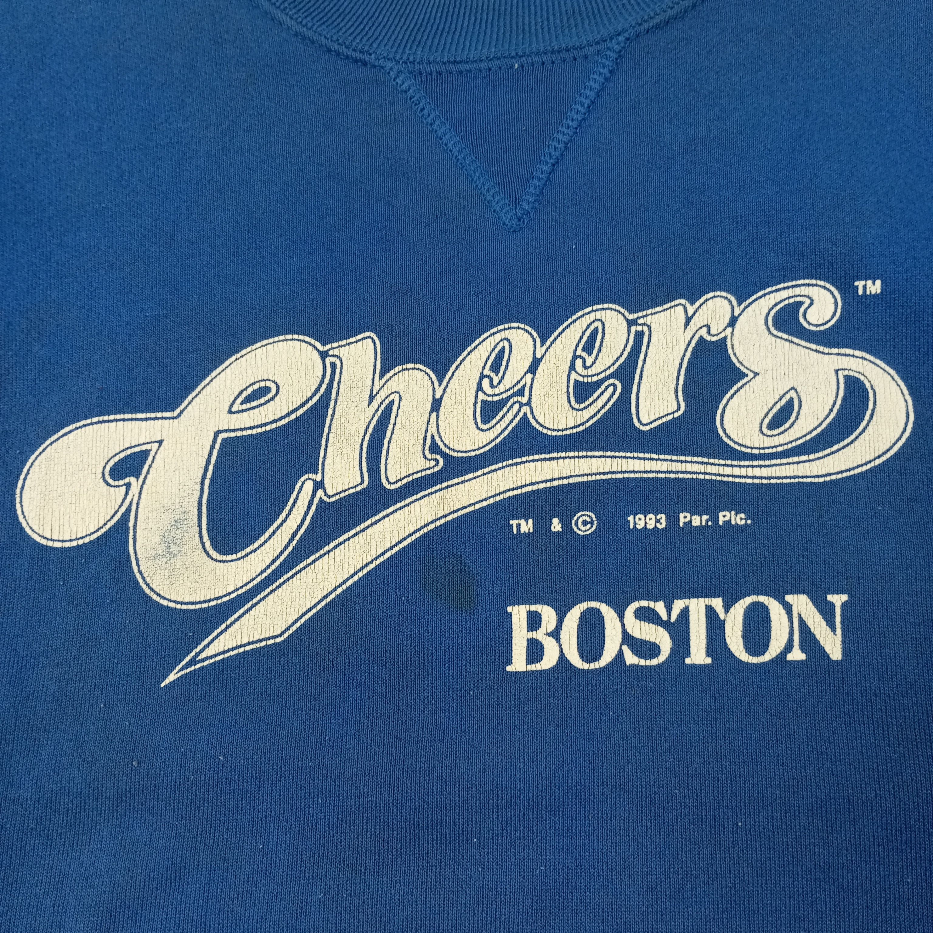 Vintage Vintage Cheers Boston Sweatshirt c237n16 Size US M / EU 48-50 / 2 - 2 Thumbnail