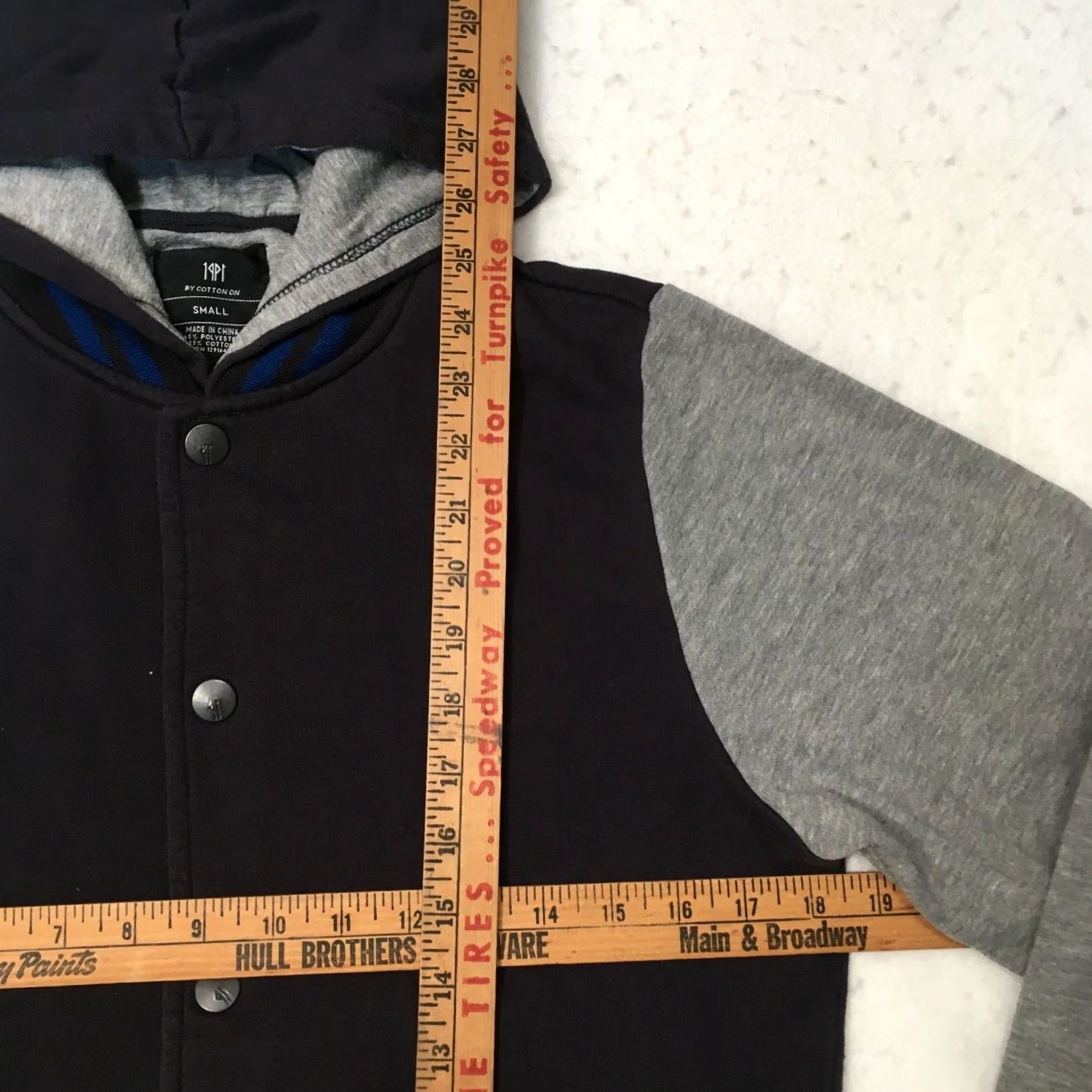 Cotton On VINTAGE Hoodie cotton on blue gray small hoodie Men Size US S / EU 44-46 / 1 - 4 Thumbnail