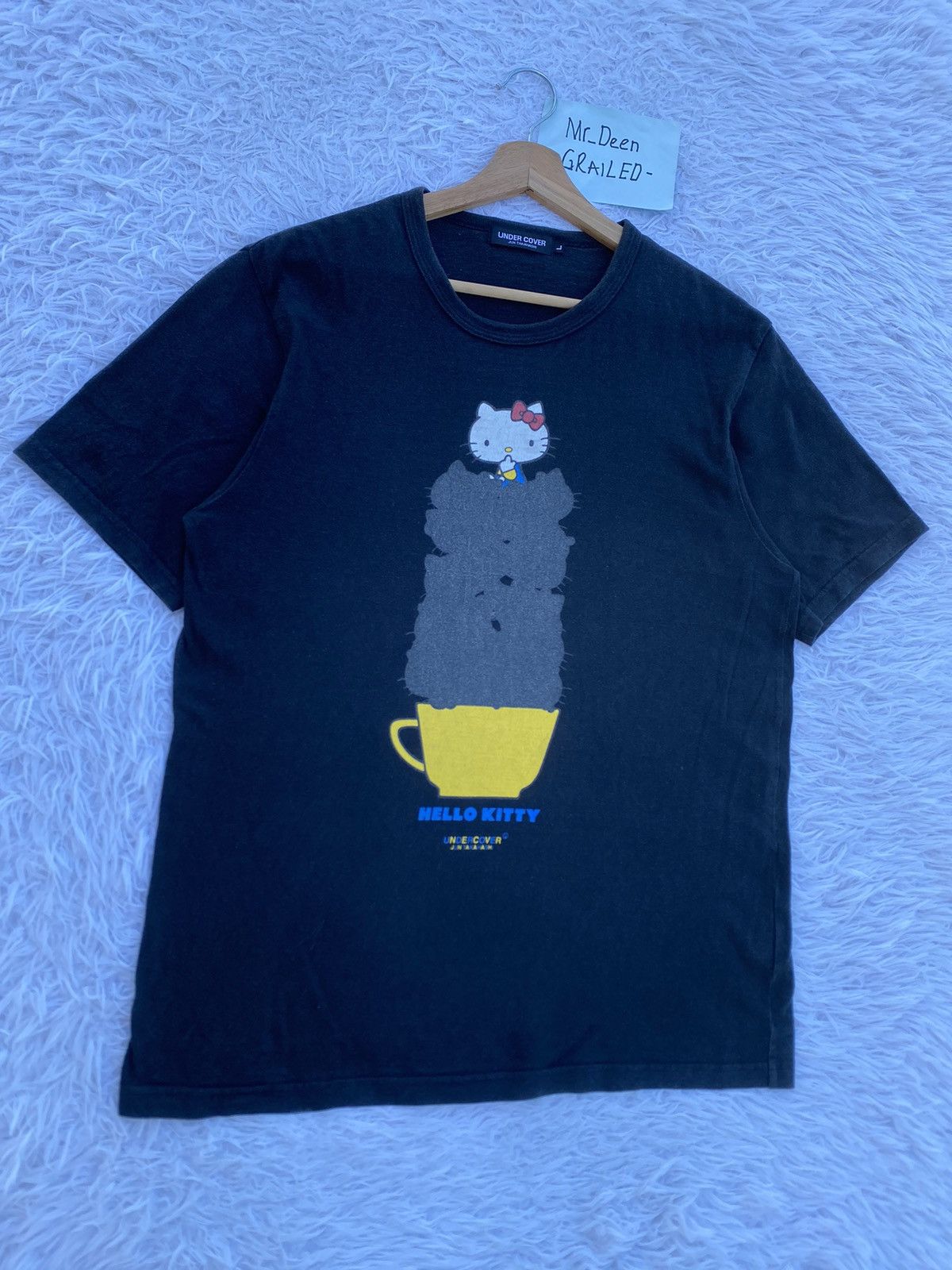 Undercover Rare Undercover by Jun Takahashi x Hello Kitty Black Tshirt Size US M / EU 48-50 / 2 - 3 Thumbnail