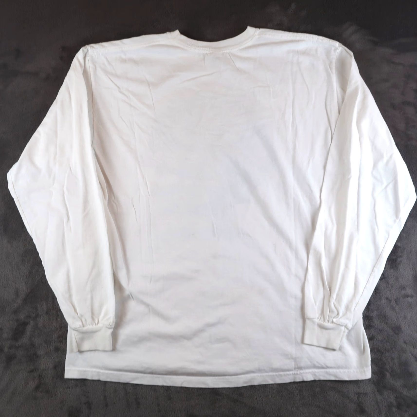 Anvil VINTAGE Dan McSweeney's Whale Watch Hawaii Surf Long Sleeve T-Shirt XL White Mens Graphic Print Cotton Crew Neck 2000s Size US XL / EU 56 / 4 - 2 Thumbnail