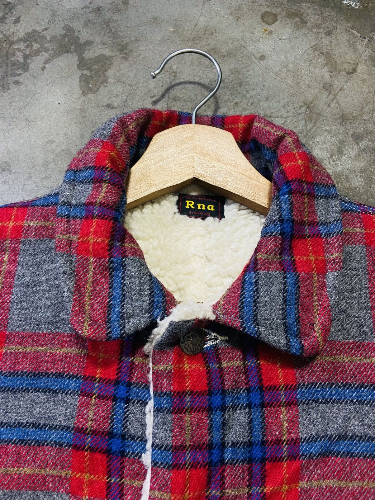 Hysteric Glamour RNA inc Syndrome Sherpa Flanel Tartan (Hysteric Style) Size US M / EU 48-50 / 2 - 10 Thumbnail