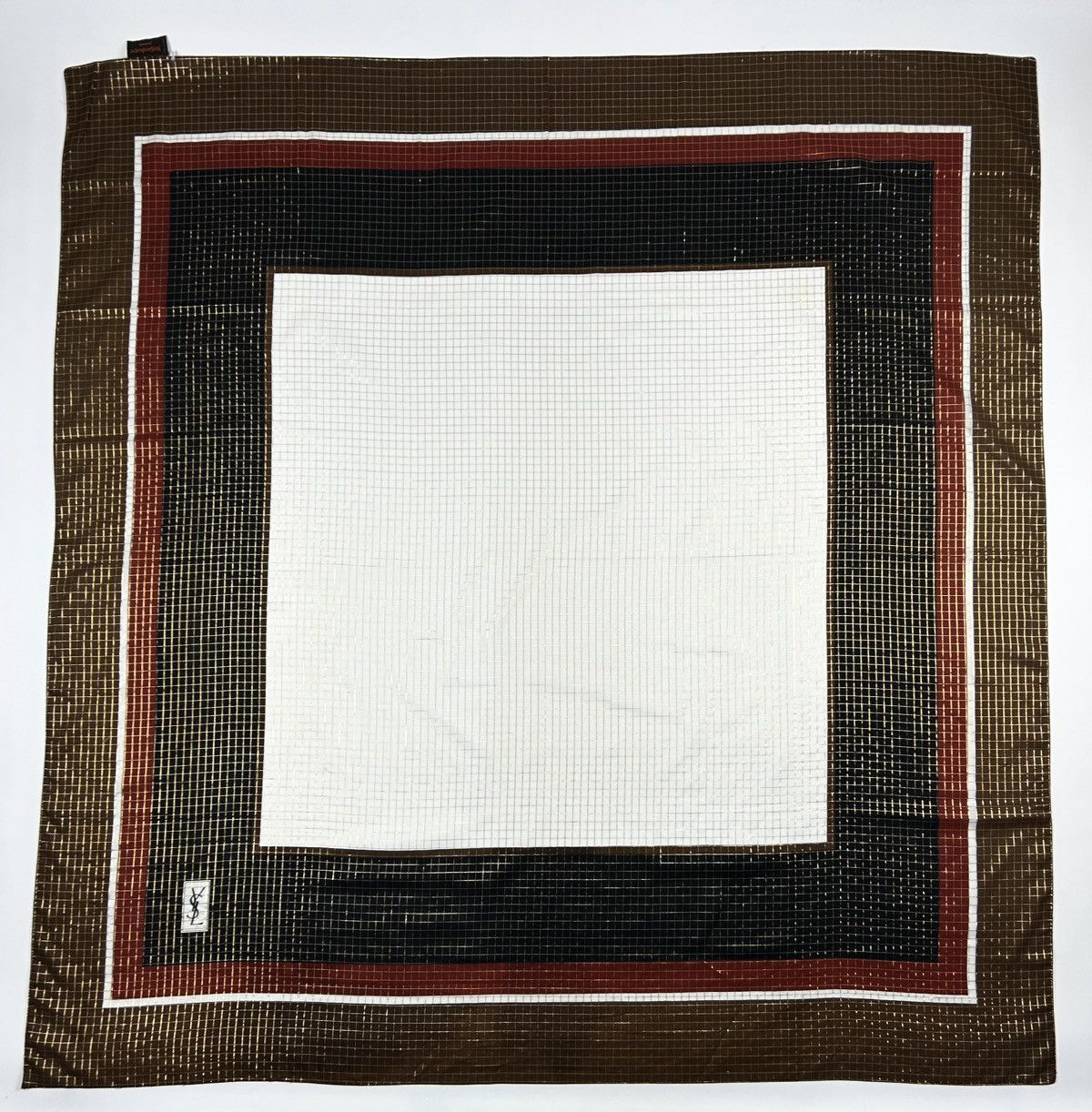 Christian Dior Monsieur × Hermes × Yves Saint Laurent Vintage Yves Saint Laurent handkerchief neckerchief Size ONE SIZE - 3 Thumbnail