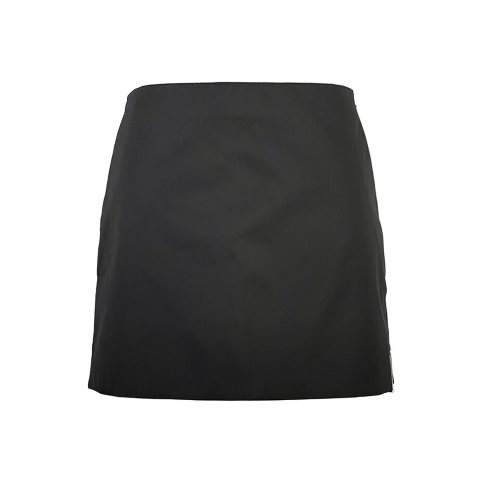 Prada Prada Solid Black Skirt Size 36 - dmc Size 22" - 1 Thumbnail
