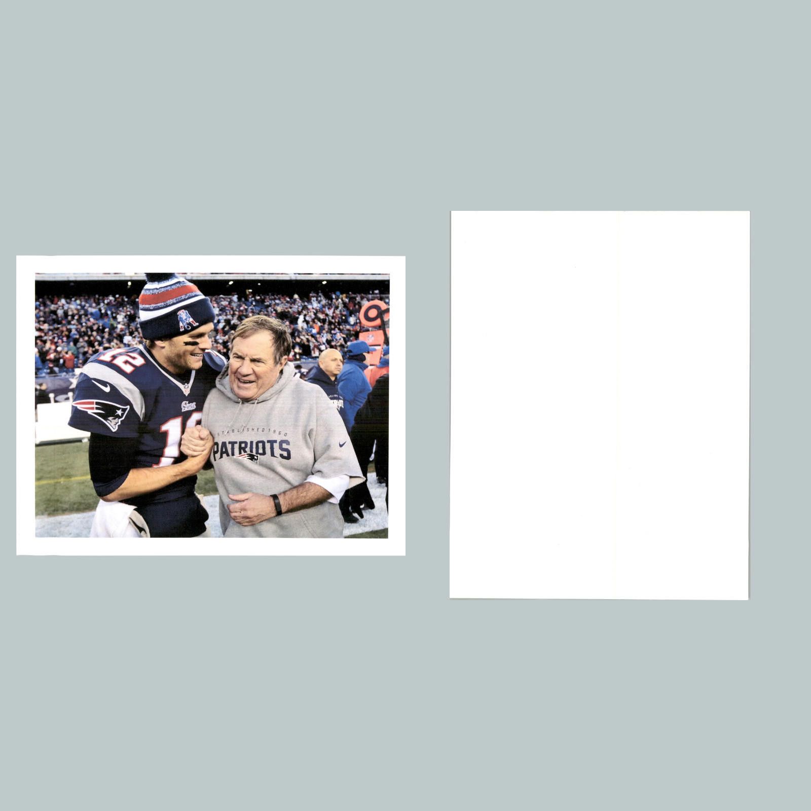 Other #0007 P-8X10 Tom Brady/Bill Belichick Glossy Photo Fast Ship Size ONE SIZE - 3 Thumbnail