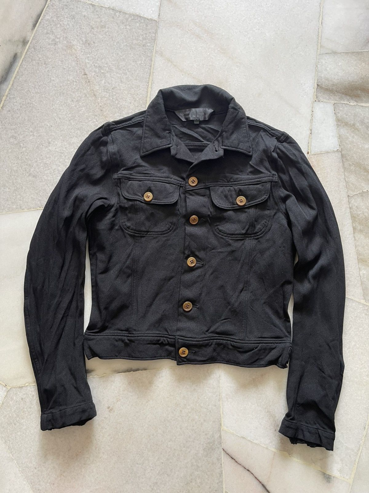 Comme des Garcons Homme Plus 2006 Comme Des Garcons Truker Style Jacket 10 Size US XS / EU 42 / 0 - 7 Thumbnail