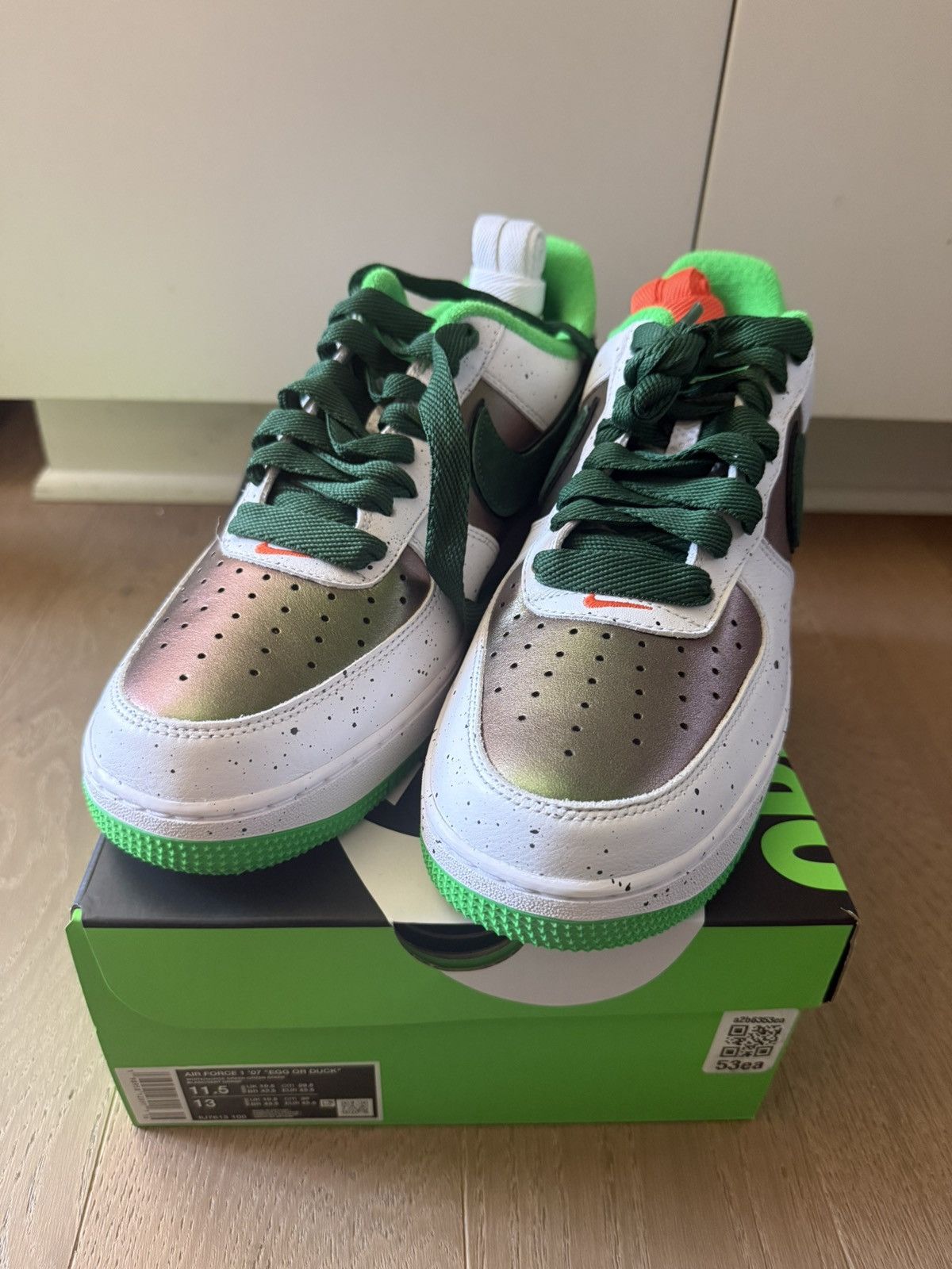 Nike Air Force 1 Oregon PE 'Ducks of a Feather' Size 11.5