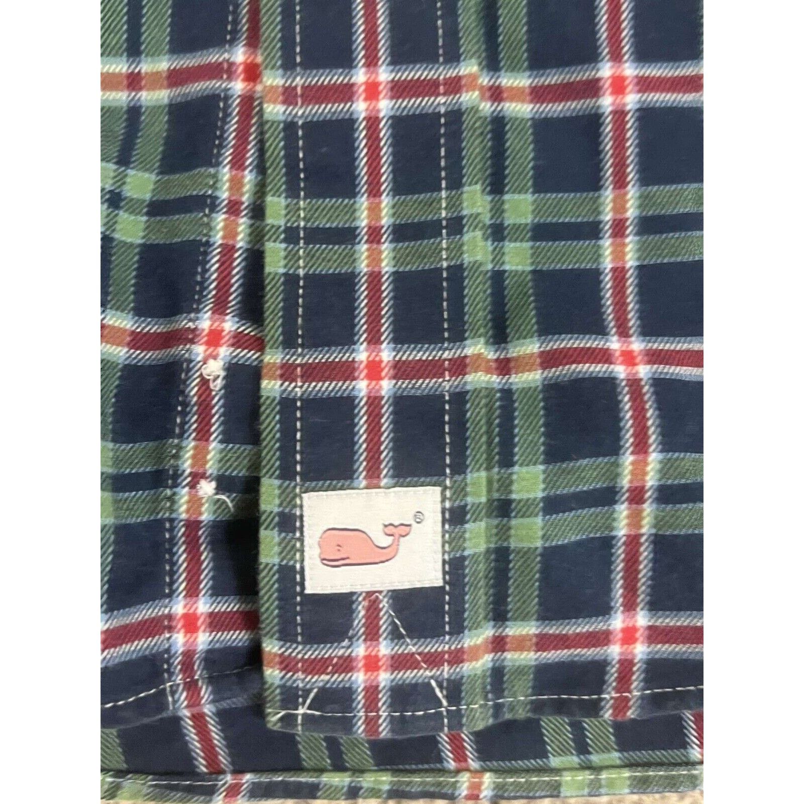 Vineyard Vines Vineyard Vines navy and red button up Size US M / EU 48-50 / 2 - 2 Thumbnail