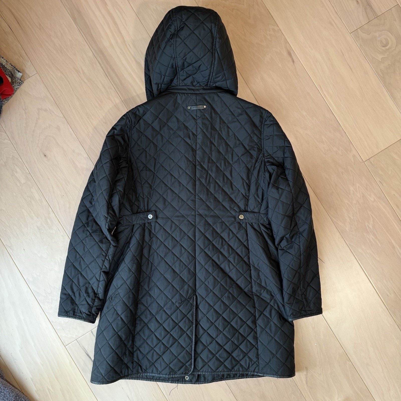 Lauren Ralph Lauren Lauren Ralph Lauren Quilted Coat Women's L Black Full Zip Size L / US 10 / IT 46 - 9 Thumbnail