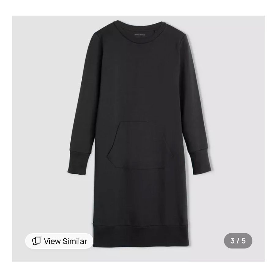Other NWOT Universal Standard Classic Light Terry Sweatshirt Dress Size L / US 10 / IT 46 - 1 Thumbnail