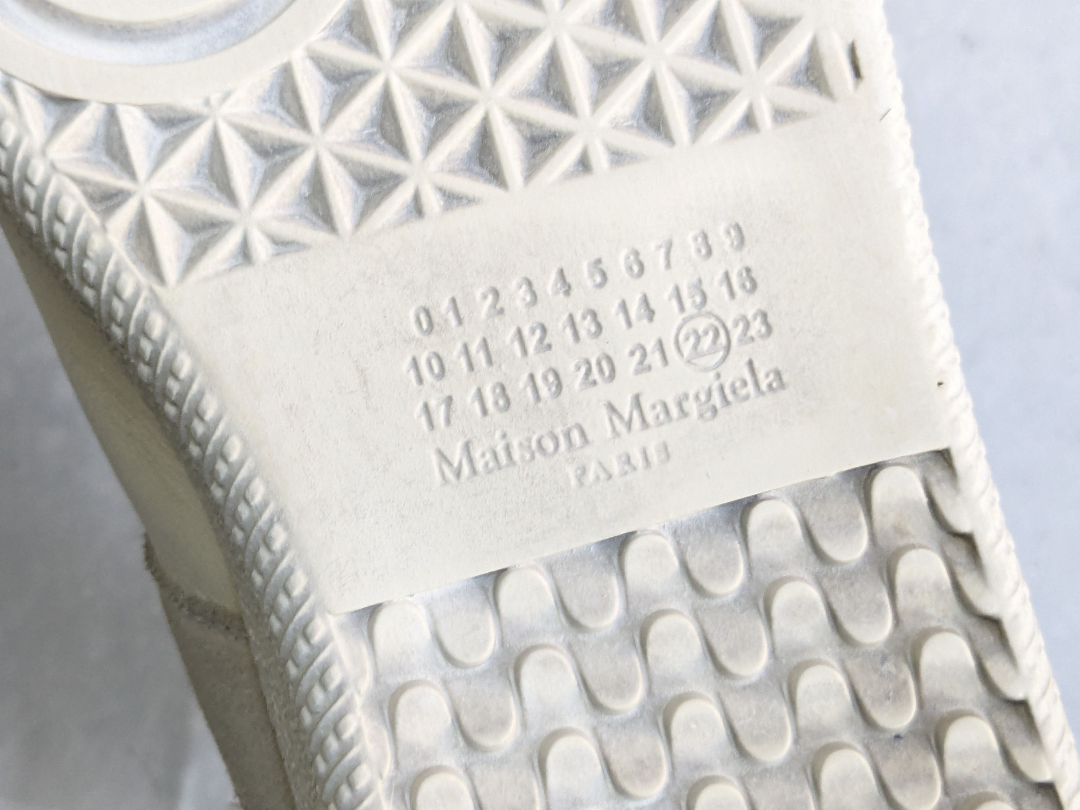 Maison Margiela Maison Margiela Replica GAT White Gray 11.5 44.5 Size US 11.5 / EU 44-45 - 19 Thumbnail