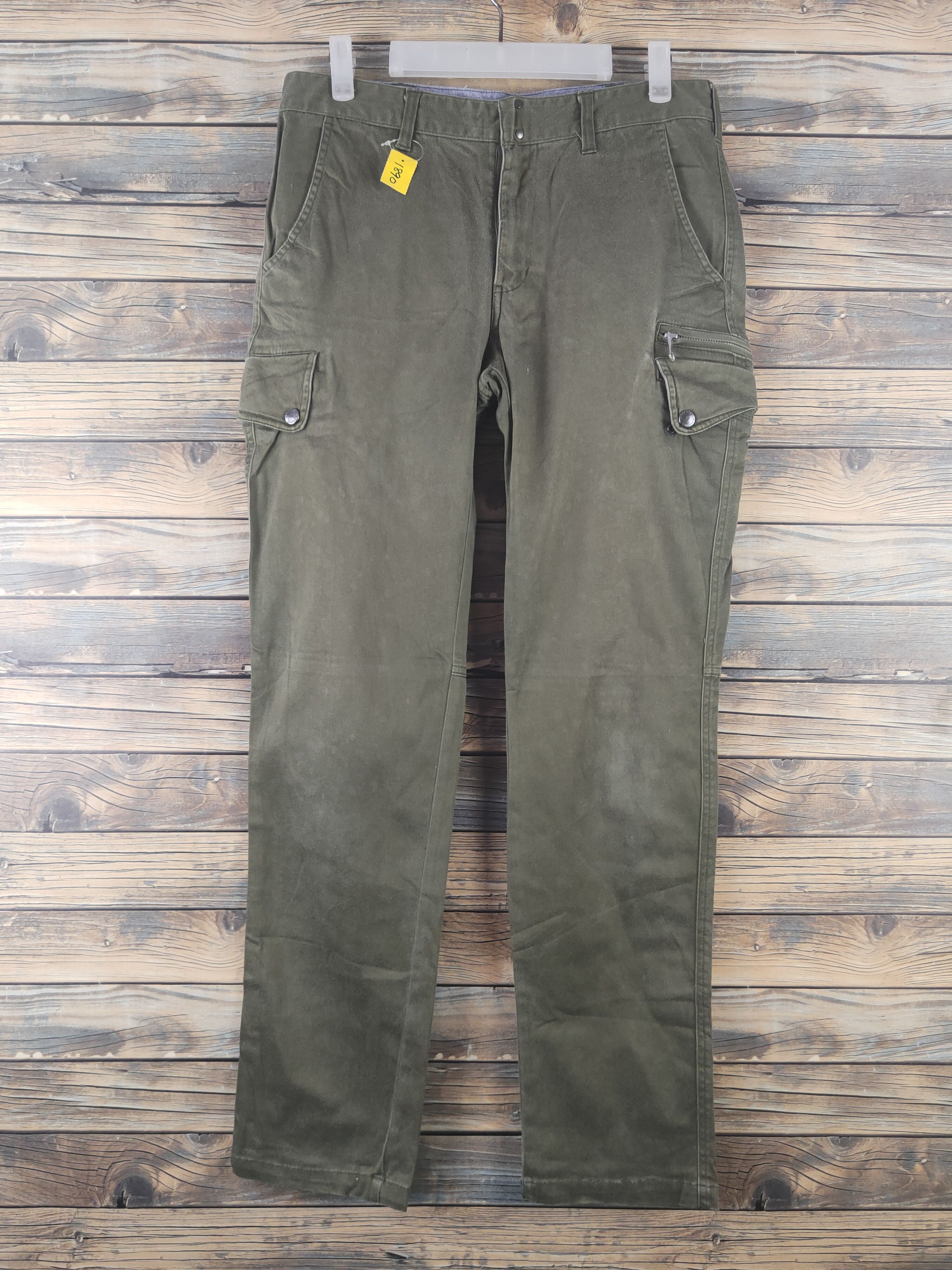 Japanese Brand DL The Mixpice Olive Multipocket Tactical Cargo Pants #1890 Size US 30 / EU 46 - 1 Thumbnail