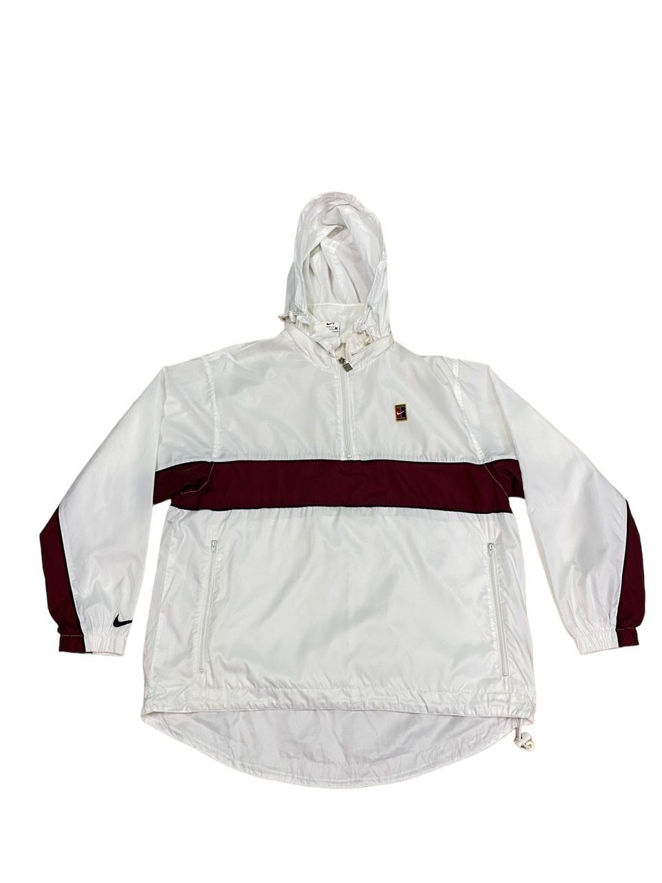 VINTAGE 90s NIKE CHALLENGE COURT ANORAK WINDBREAKER