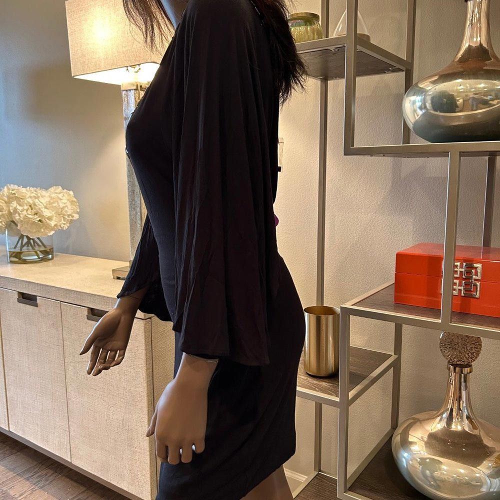 Iro IRO Wing Sleeve Dress in Black Size M / US 6-8 / IT 42-44 - 5 Thumbnail