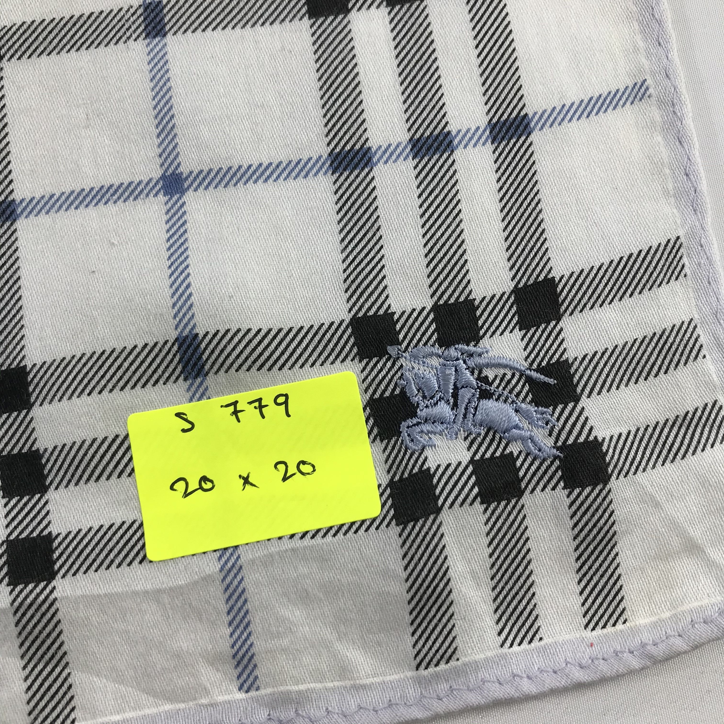 Burberry × Vintage Burberry Bandana / Handkerchief / Neckerchief - S779 Size ONE SIZE - 5 Thumbnail