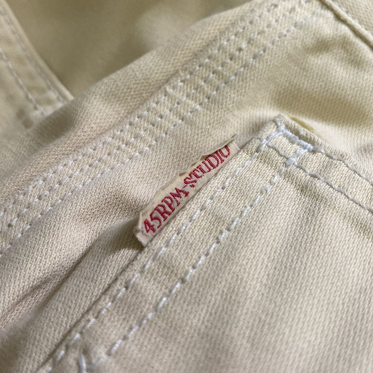 45rpm × Japanese Brand × Vintage 🇯🇵 VINTAGE 45RPM STUDIO DENIM LINE CARPENTER PANTS Size US 28 / EU 44 - 13 Thumbnail
