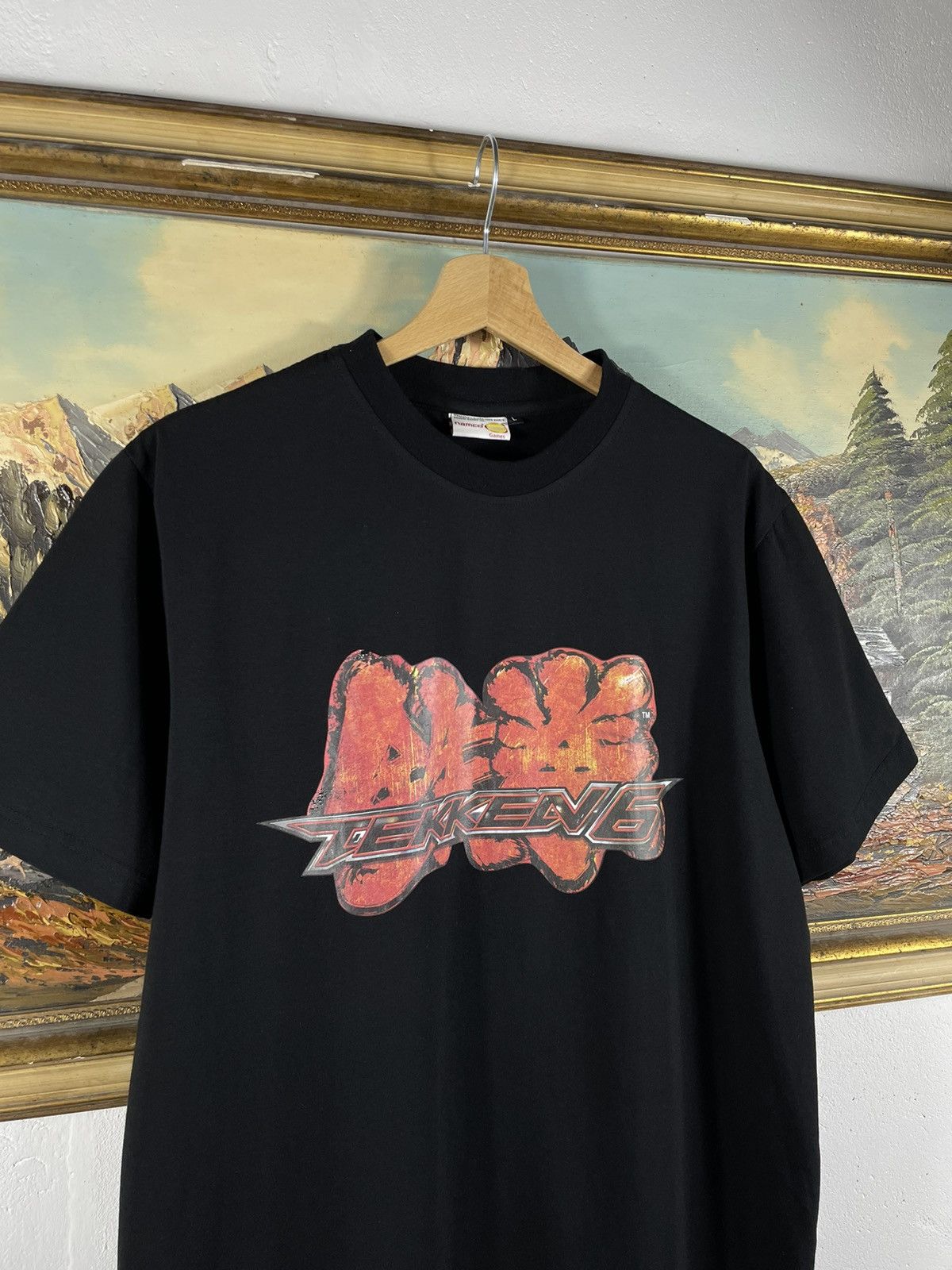 Japanese Brand Tekken 6 Promo Graphic T-Shirt tee vintage retro Y2K 00s Size US L / EU 52-54 / 3 - 5 Thumbnail