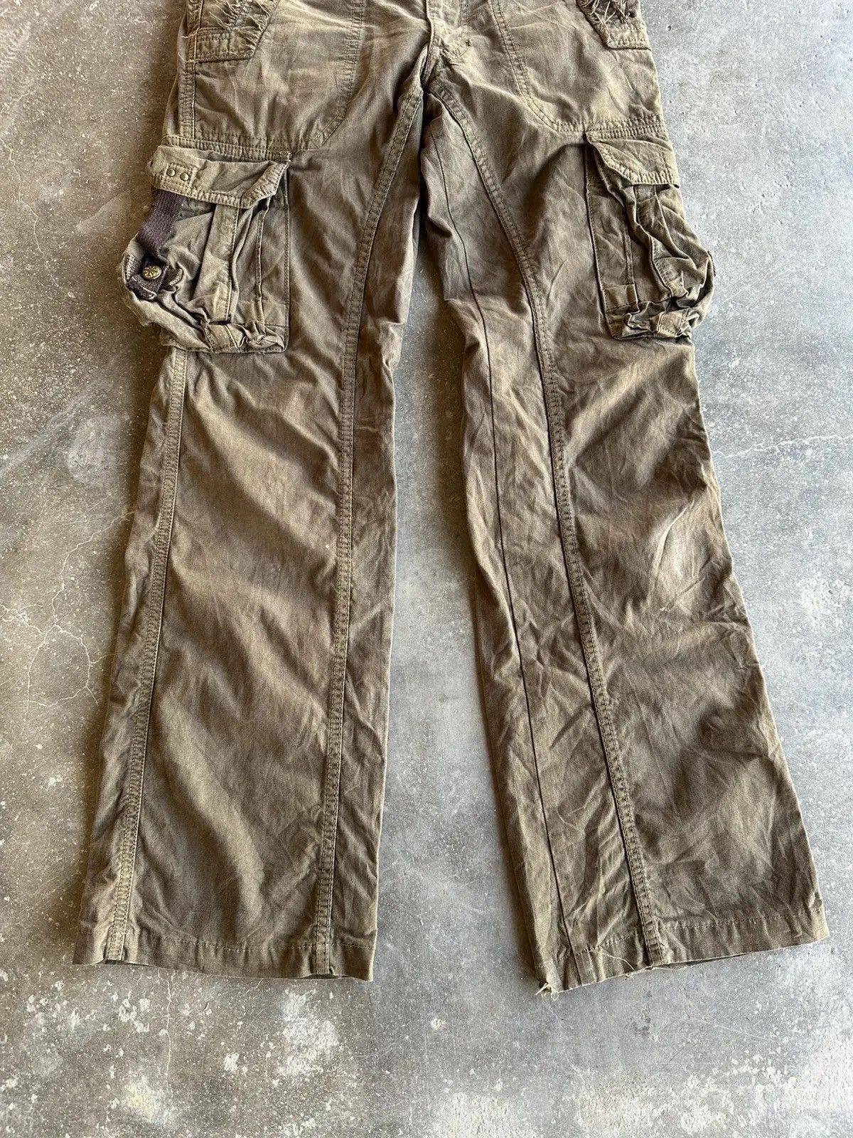 Surplus Research SEND OFFER🍁VINTAGE SURPLUS JAPAN 3D POCKET RARE CARGO PANTS Size US 29 - 5 Thumbnail