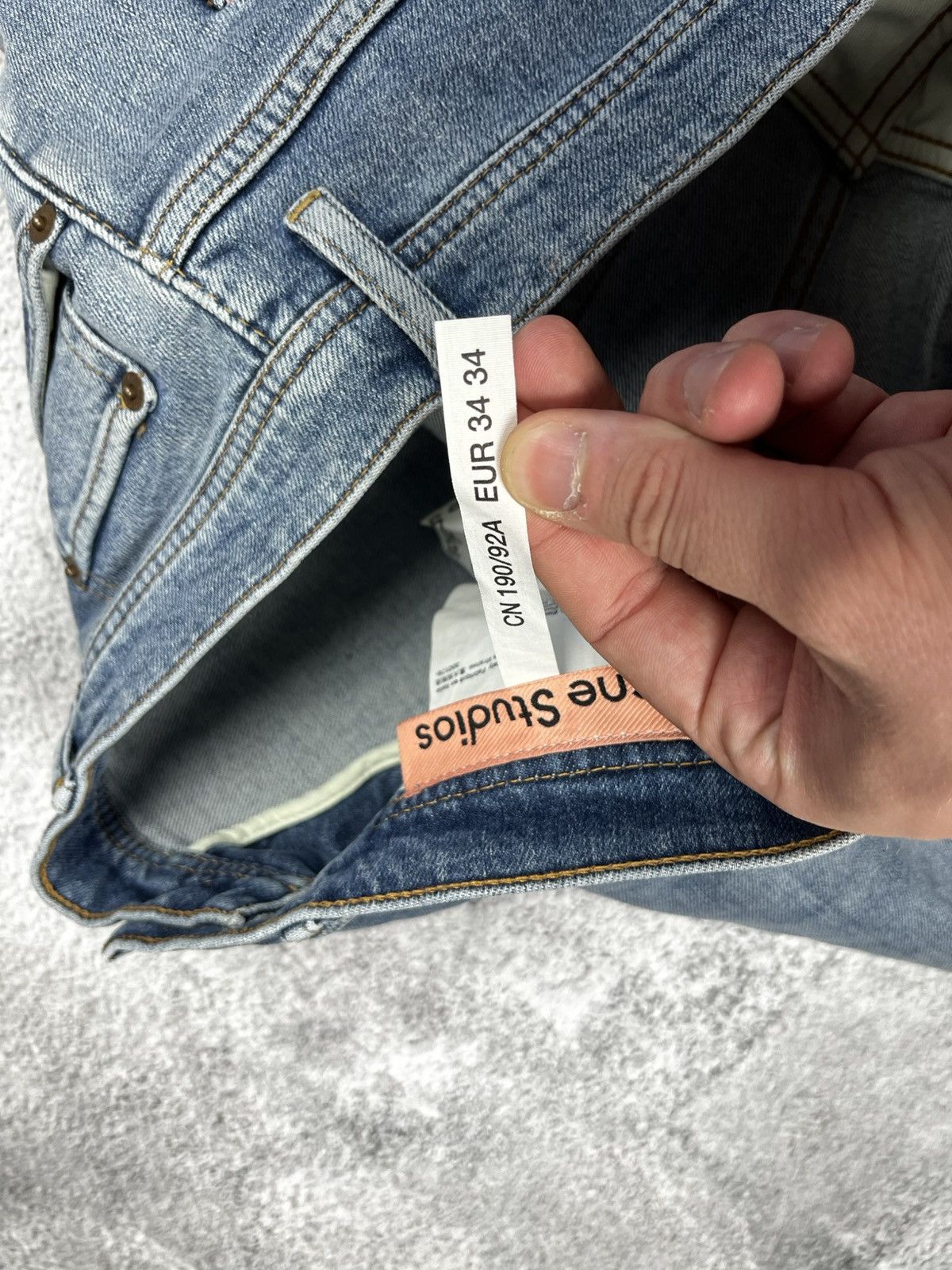 Acne Studios Acne studios denim pants size 34/43 Size US 34 / EU 50 - 6 Thumbnail