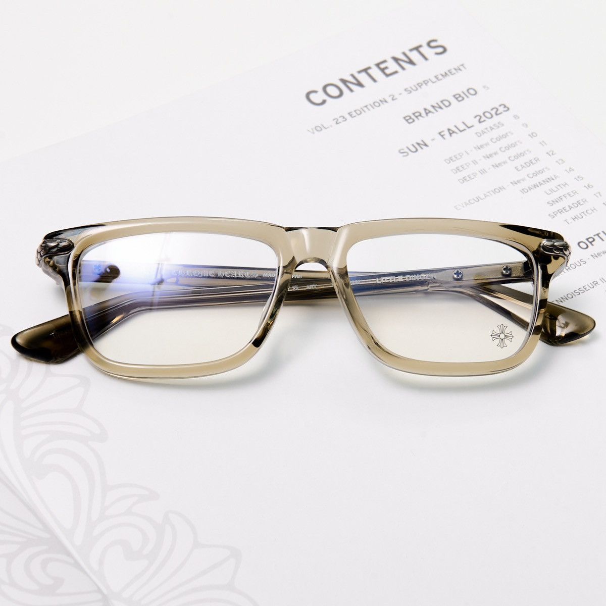 Chrome Hearts CHROME HEARTS LITTLE DINGER ARMY GLASSES Size ONE SIZE - 6 Thumbnail