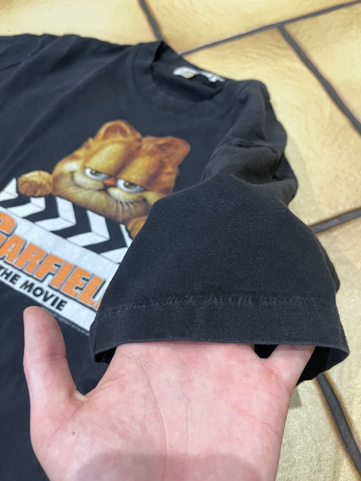 Vintage Vintage Rare Garfield The Movie Tee Size US XL / EU 56 / 4 - 5 Thumbnail