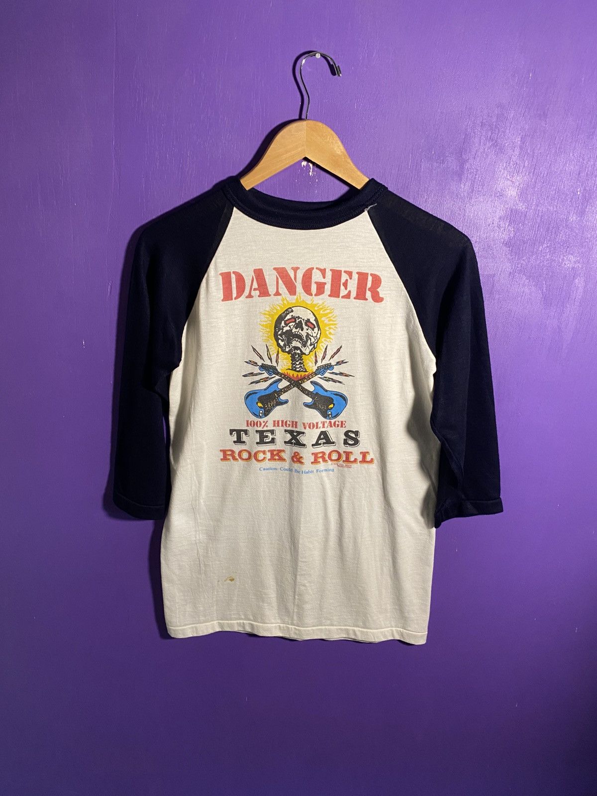 Band Tees Vintage 1978 Texas Rock n Roll concert raglan t-shirt Size US M / EU 48-50 / 2 - 1 Thumbnail