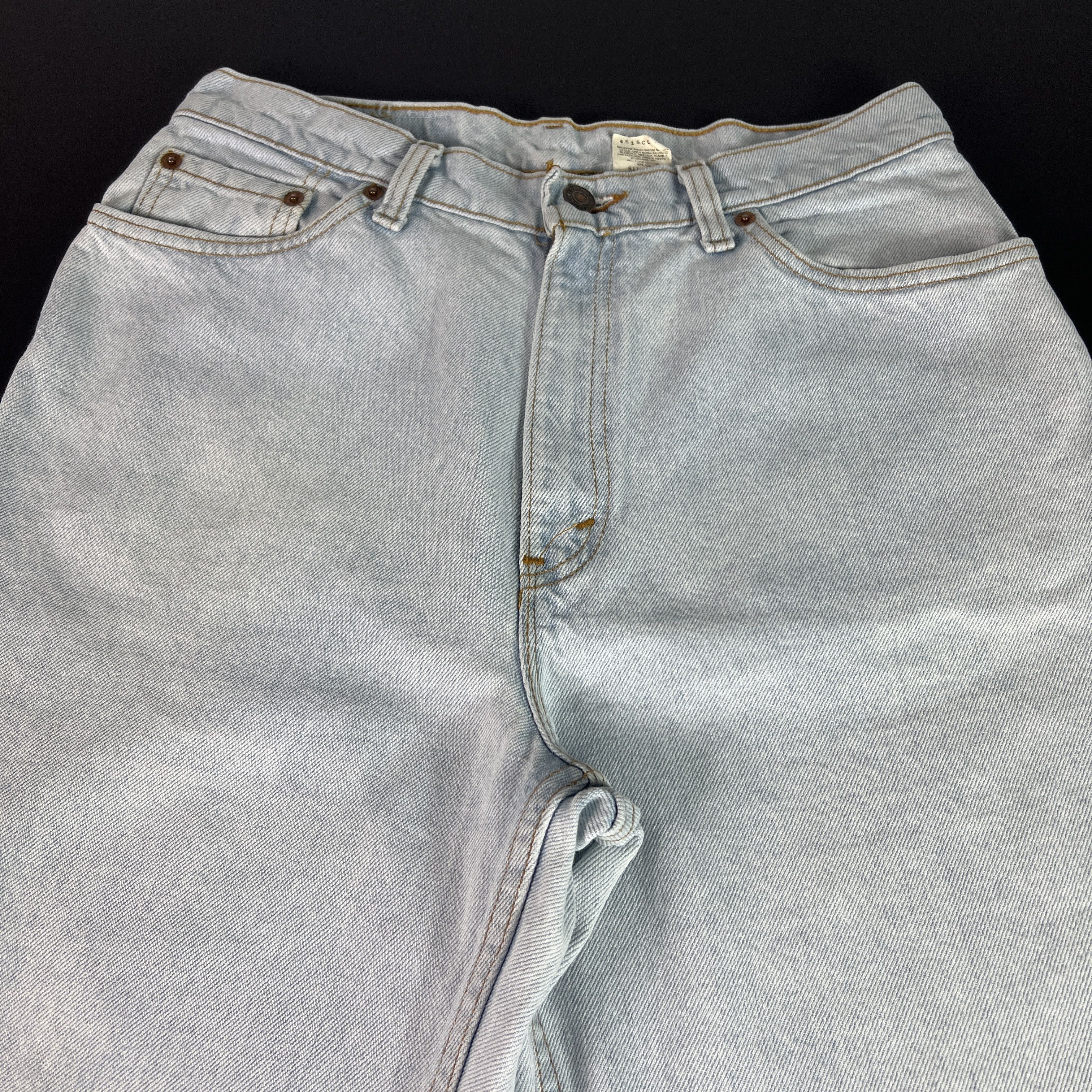 Levi's VTG 90s Levi's Jean 512 Slim Tapered Light Blue Faded Denim Size 30" / US 8 / IT 44 - 5 Thumbnail