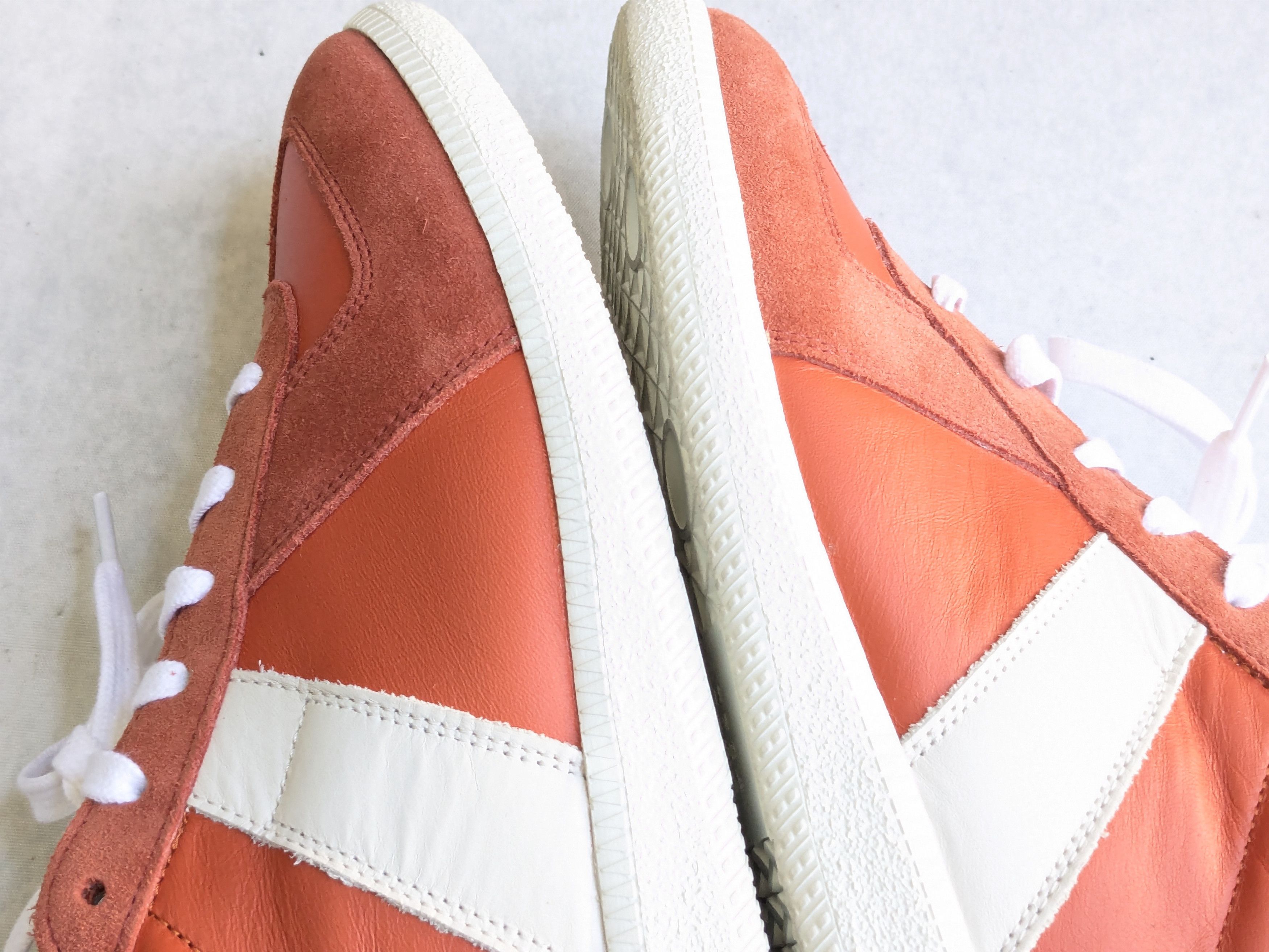 Maison Margiela Maison Margiela GAT Replica Orange White 9 42 Low Tops Size US 9 / EU 42 - 9 Thumbnail