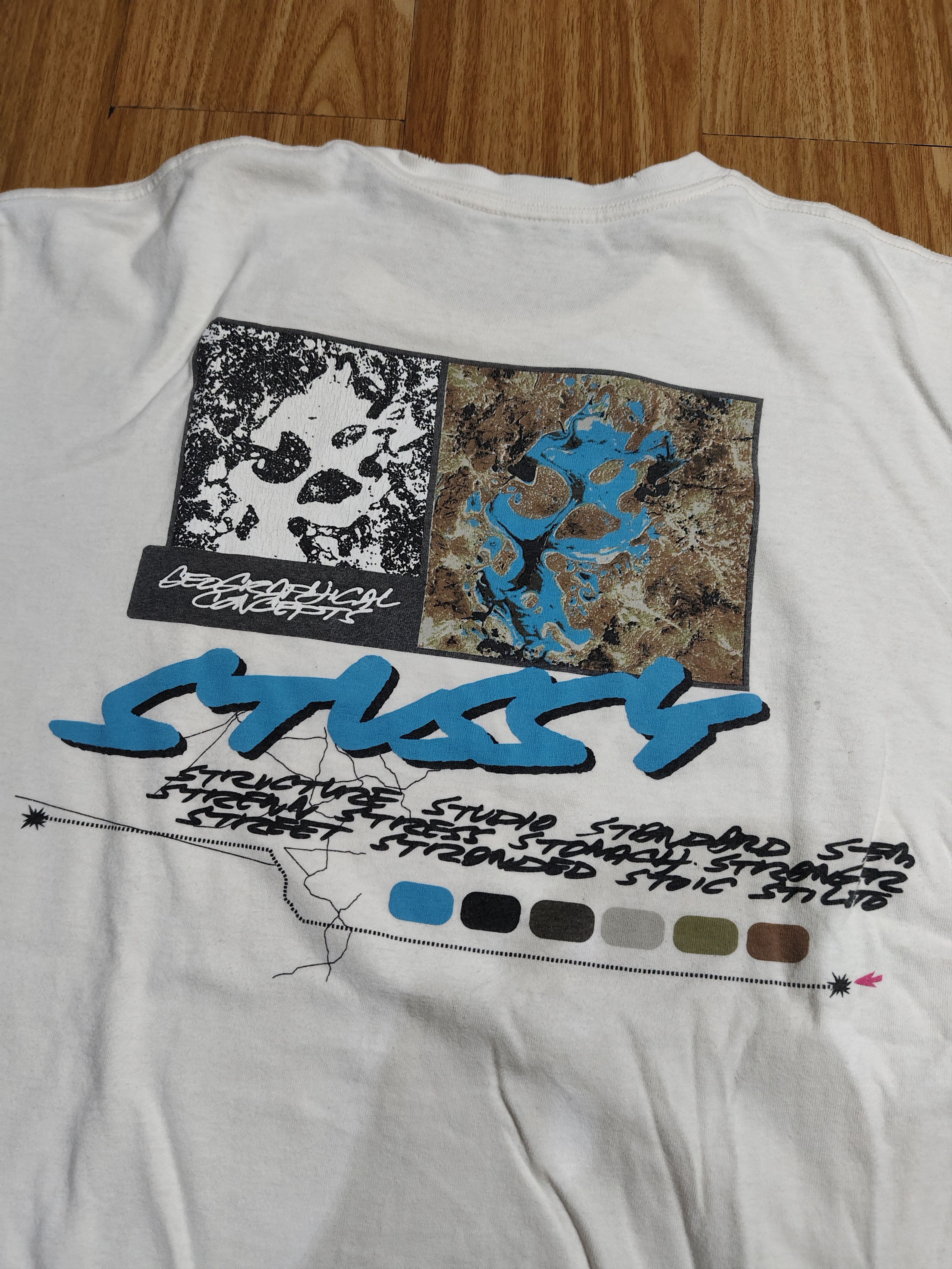 Stussy Stussy x futura Size US XL / EU 56 / 4 - 2 Thumbnail