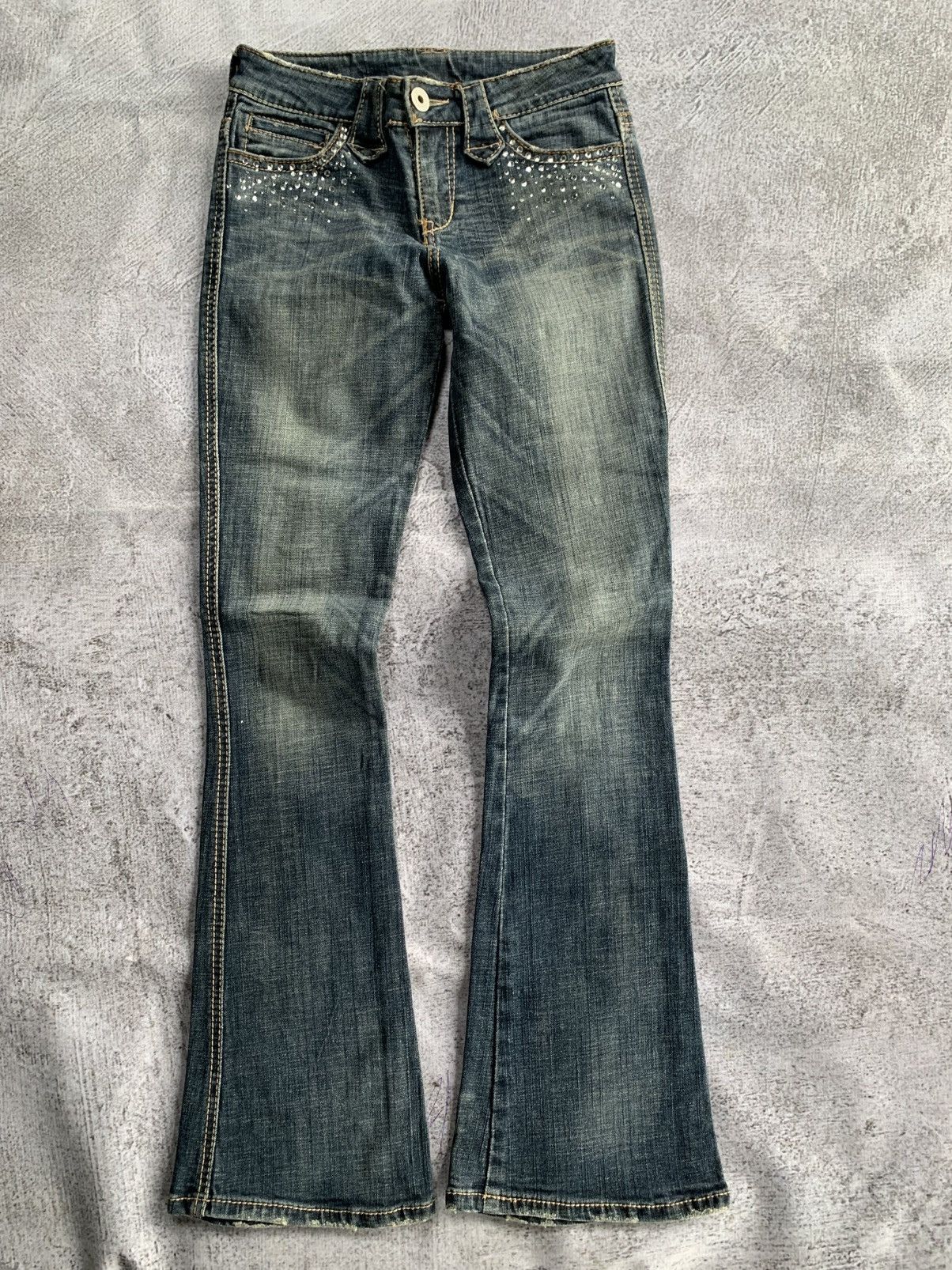 Cecil mcbe like ifsixwasnine bootcut denim pants