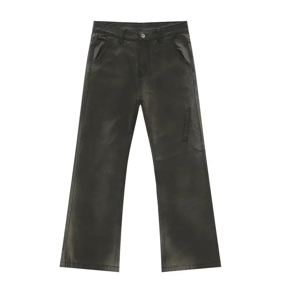 Japanese Brand Retro loose straight pocket micro flared jeans Size US 32 / EU 48 - 5 Thumbnail
