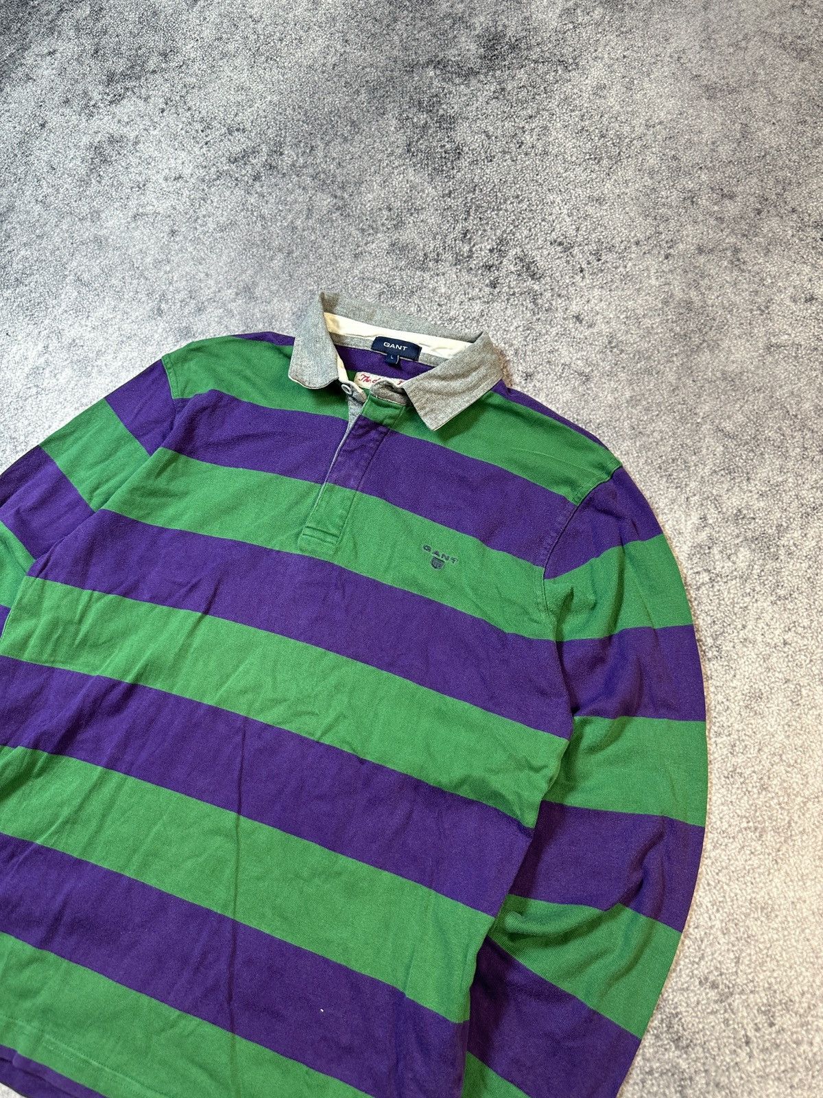 Gant × Vintage Vintage Gant Polo Long Rugbys Streetwear Rare Casual USA L Size US L / EU 52-54 / 3 - 2 Thumbnail