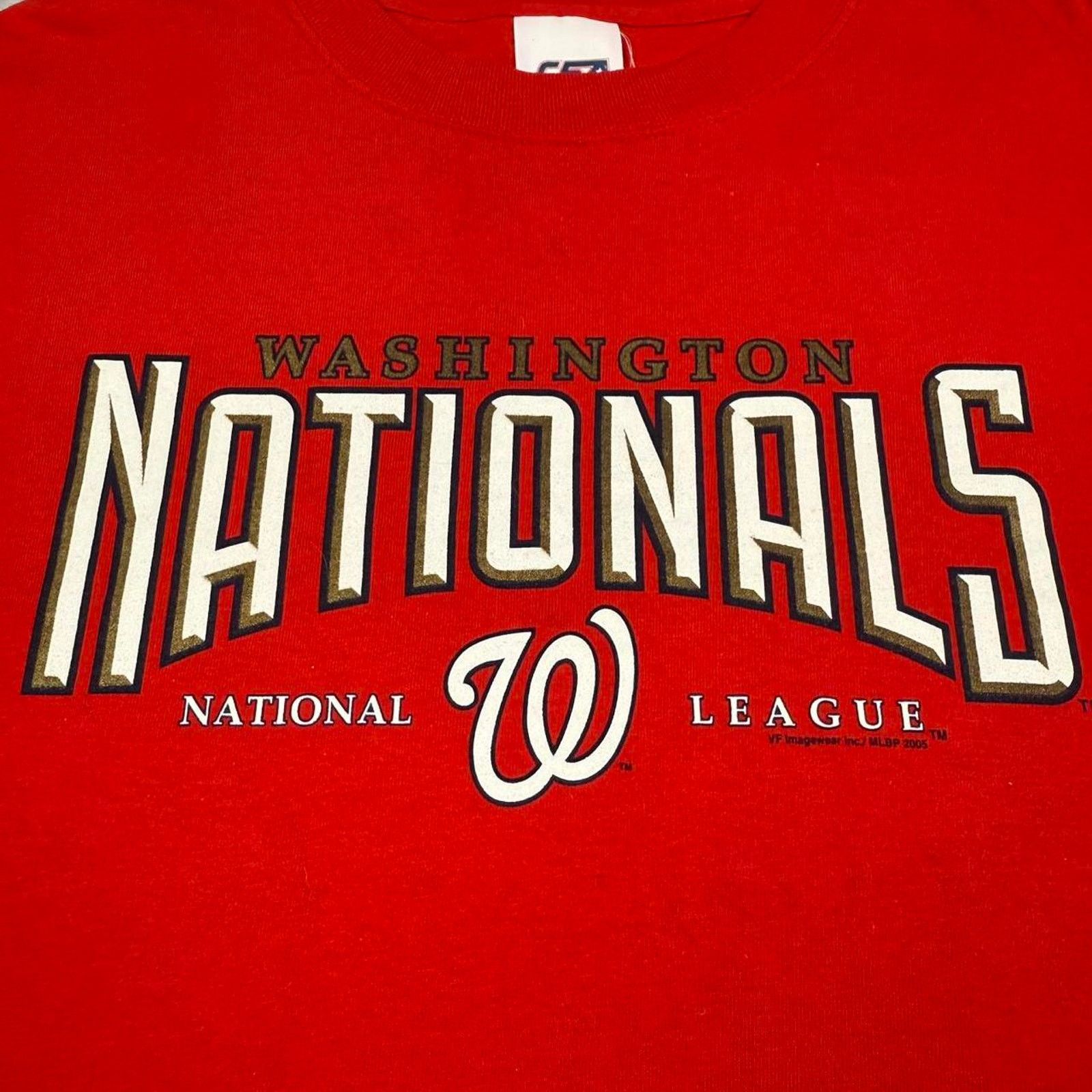 MLB Vintage washington nationals shirt L y2k MLB DC 2005 Size US L / EU 52-54 / 3 - 3 Thumbnail