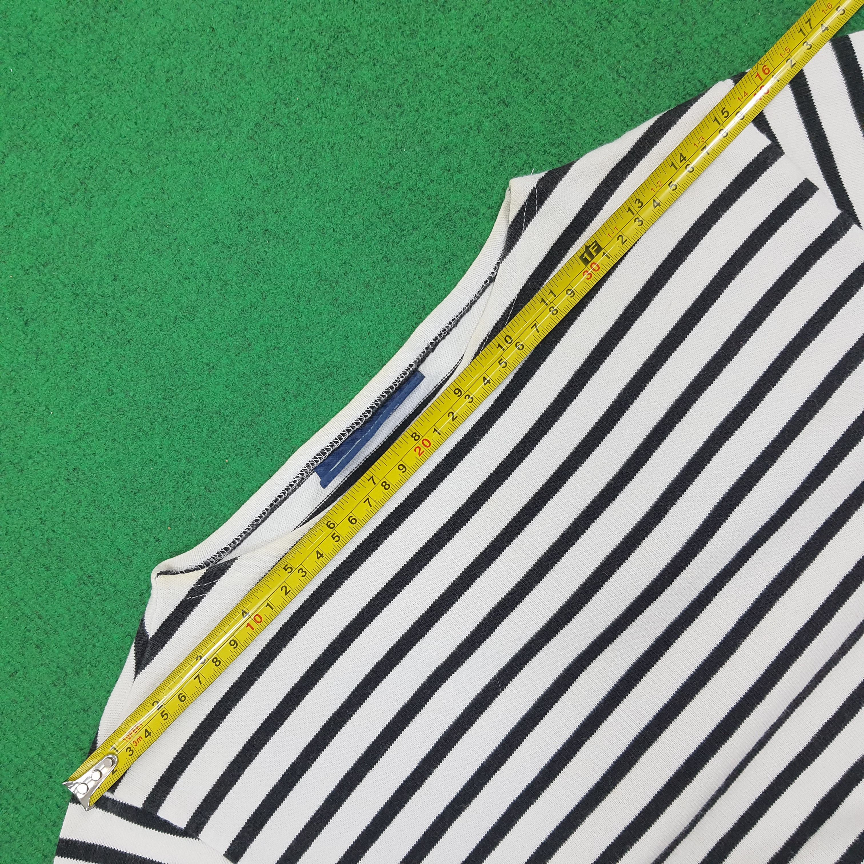 Saint James × Vintage Vintage Saint James Striped Designer Tshirt Size S / US 4 / IT 40 - 11 Thumbnail