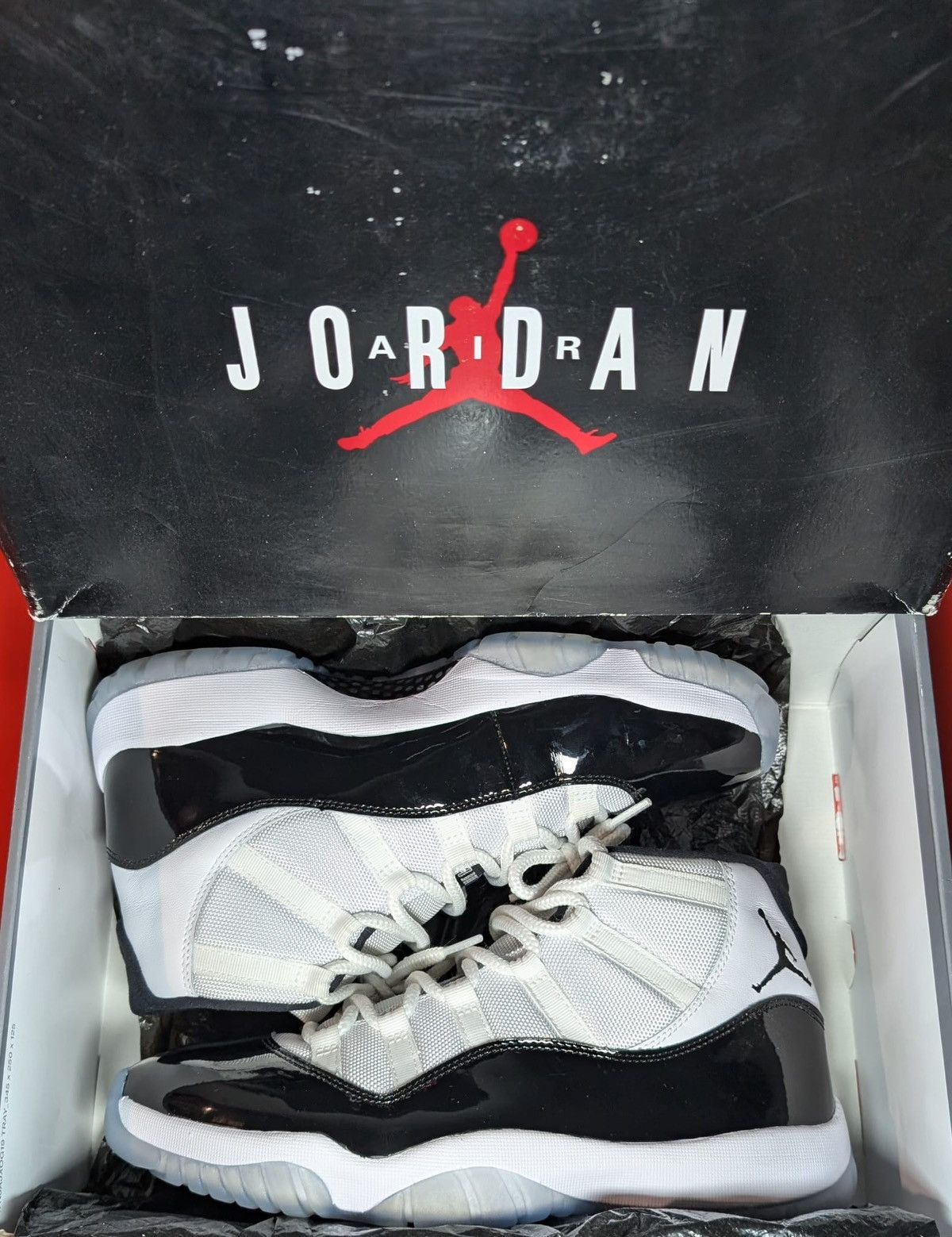 Jordan Brand Size 10.5 - Jordan 11 Retro High Concord Size US 10.5 / EU 43-44 - 8 Thumbnail