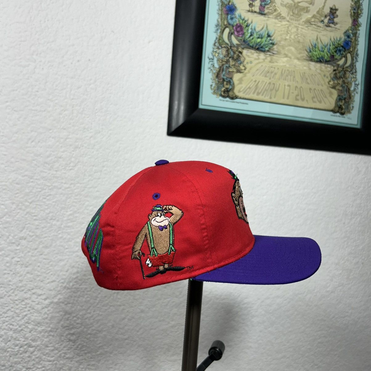 American Needle × Cartoon Network × Vintage 1993 Magilla Gorilla Hannah Barbera Snapback Blockhead Size ONE SIZE - 3 Thumbnail