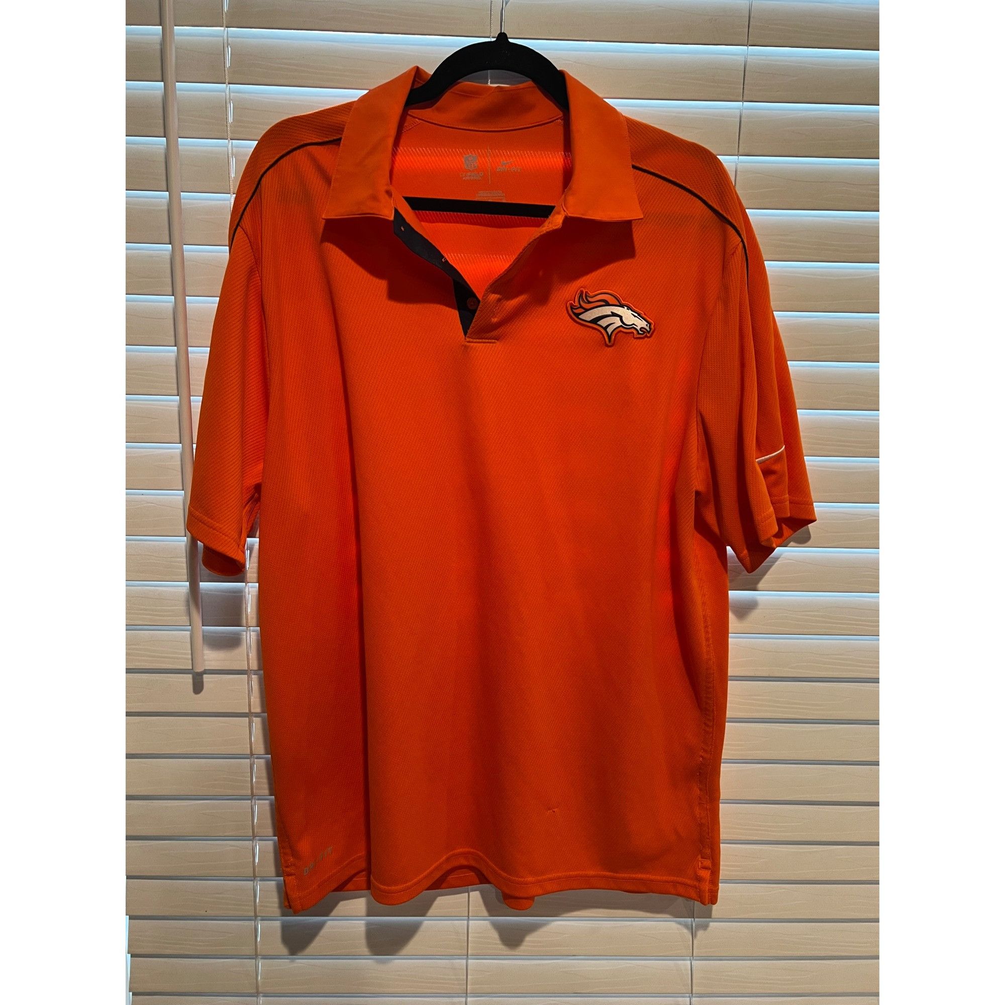 Nike Nike Denver Broncos Polo Shirt Size L Size US L / EU 52-54 / 3 - 1 Thumbnail