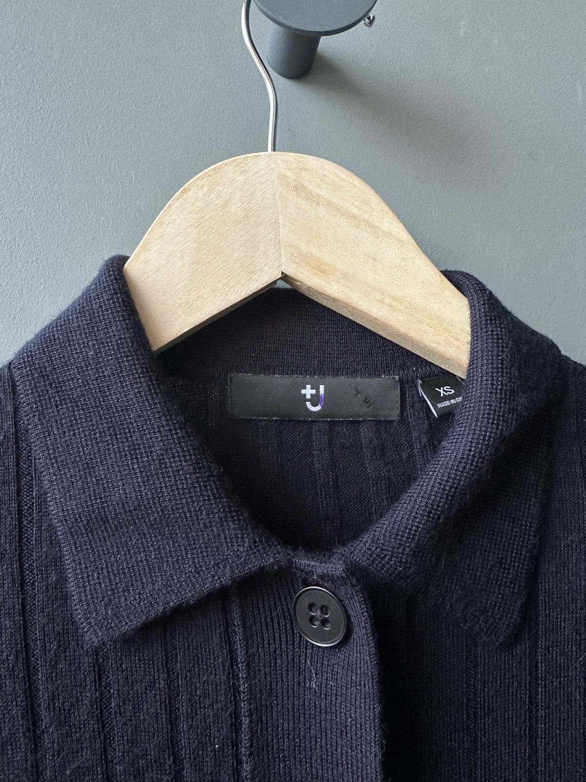 Jil Sander × Uniqlo +J Extra Fine Merino Ribbed Long-Sleeve Long Cardigan Size XS / US 0-2 / IT 36-38 - 4 Thumbnail