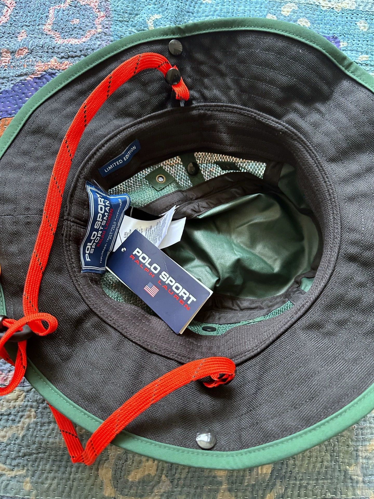 RRL Ralph Lauren RRL Limited Functional Fisherman Hat 3M Reflective Size ONE SIZE - 4 Thumbnail