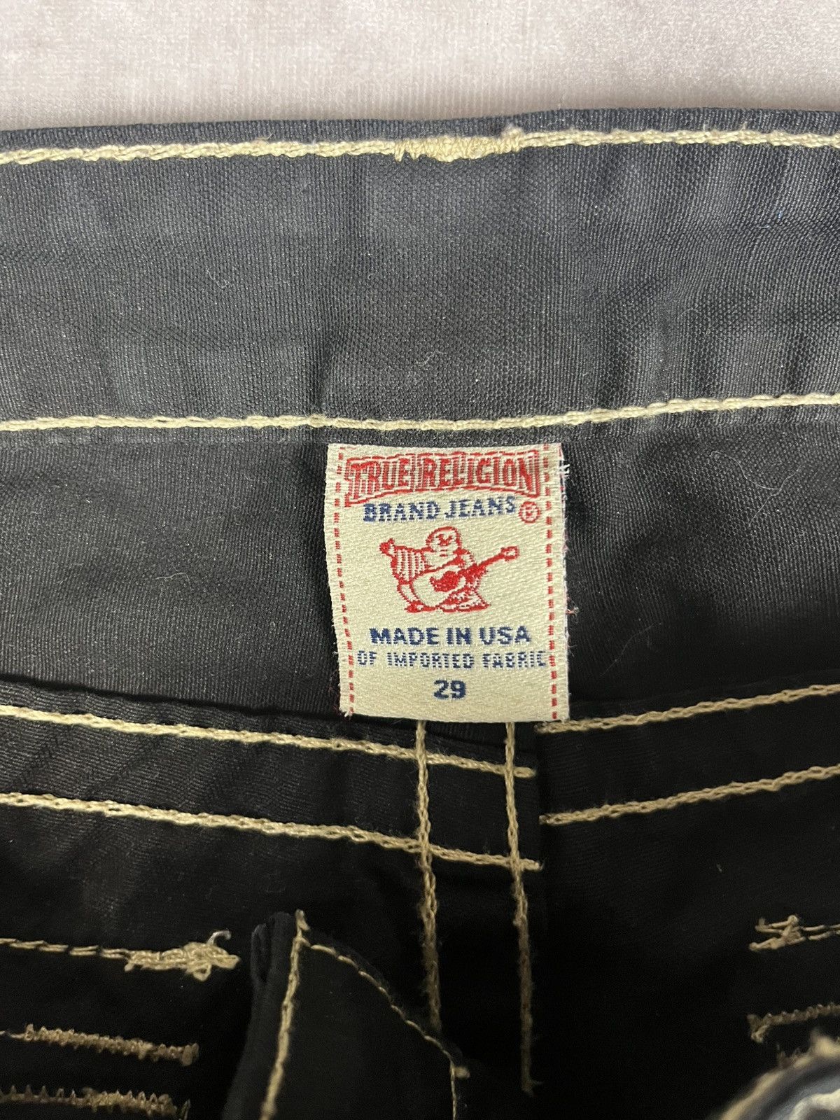 True Religion True Religion Bootcut Denim Jeans Twisted Seam Jeans Size 29" - 5 Thumbnail