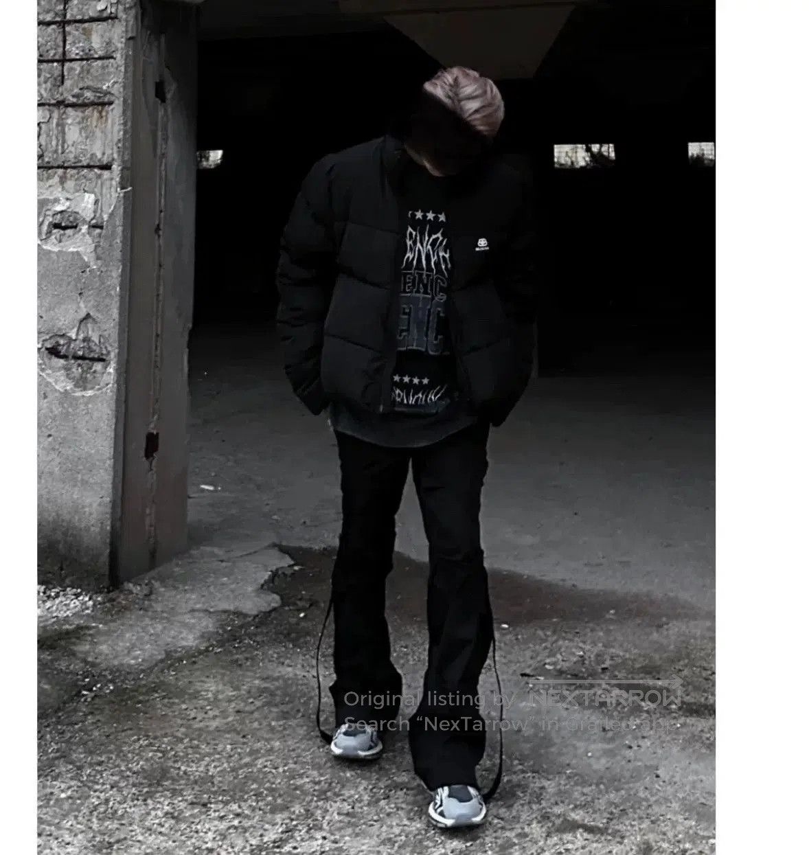 Balenciaga Balenciaga Oversized High Collar Printed Down Jacket. Size US XS / EU 42 / 0 - 2 Thumbnail